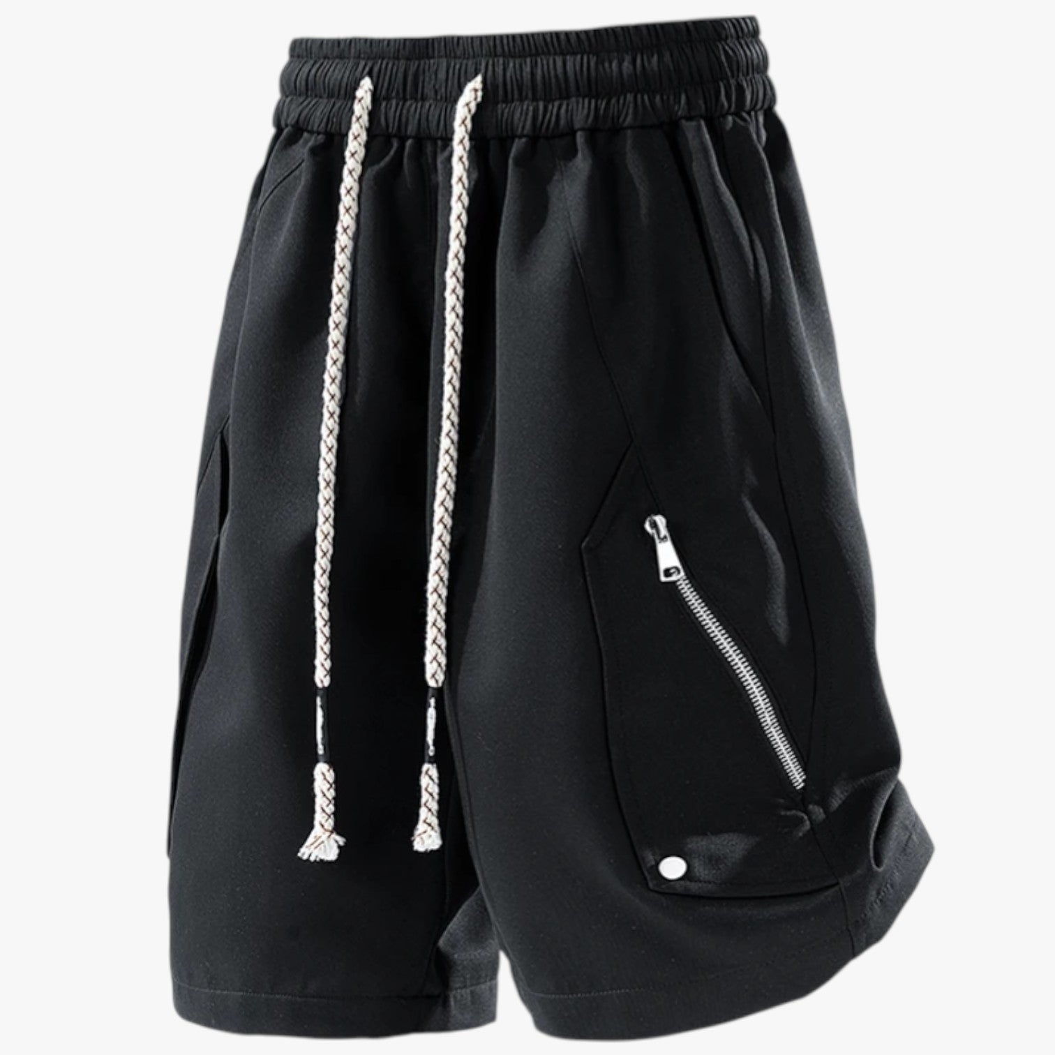 Maxi Comfort - Pantaloncini da uomo leggeri e comodi per l'estate - nero - comfort comodi estate Herren Shorts komfortable Shorts leggeri pantaloncini shorts shorts for men Summer shorts uomo - Concept Palermo