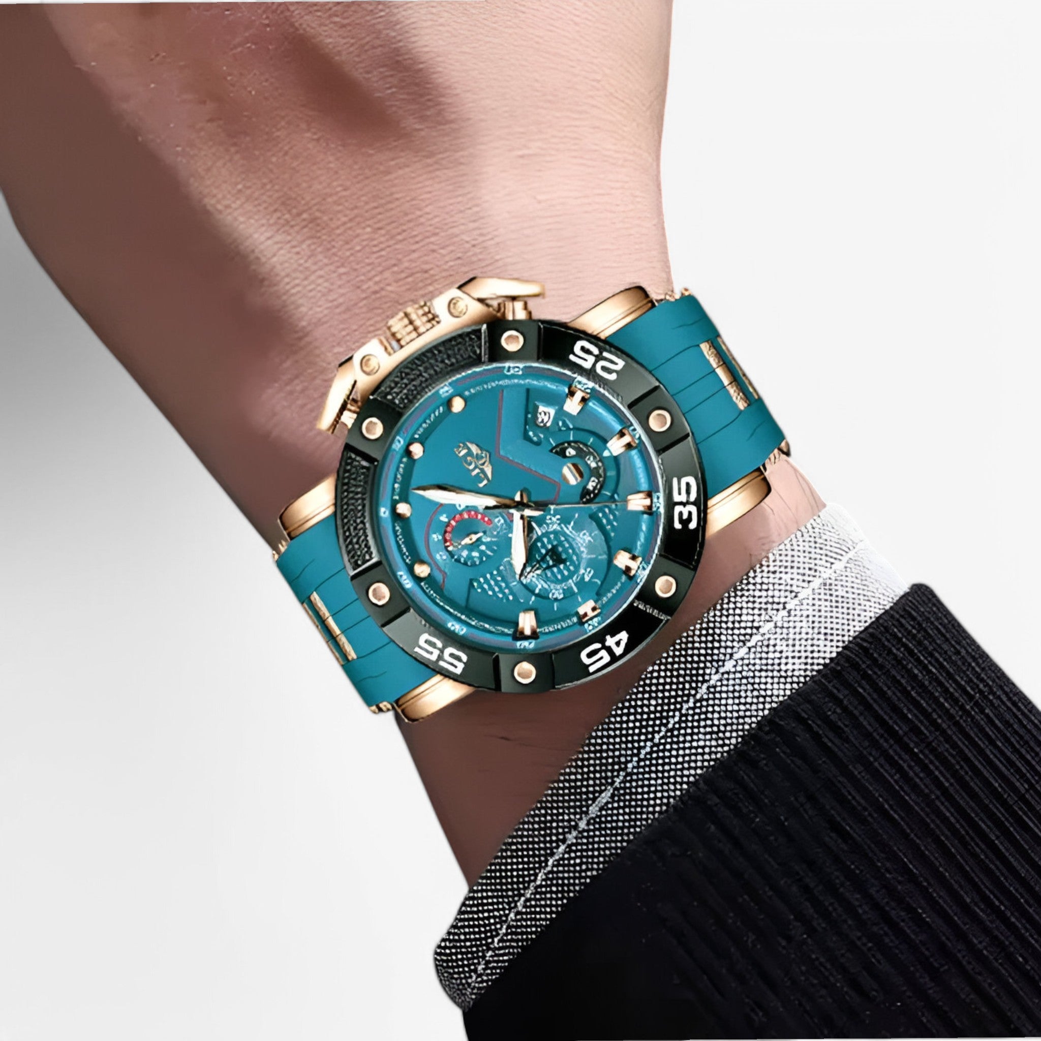 Orologio da uomo militare sportivo al quarzo “Paco – Creato Per Chi Ama L’Azione.” - - azione creato militare orologio orologio uomo paco quarzo sportivo watch for men - Concept Palermo