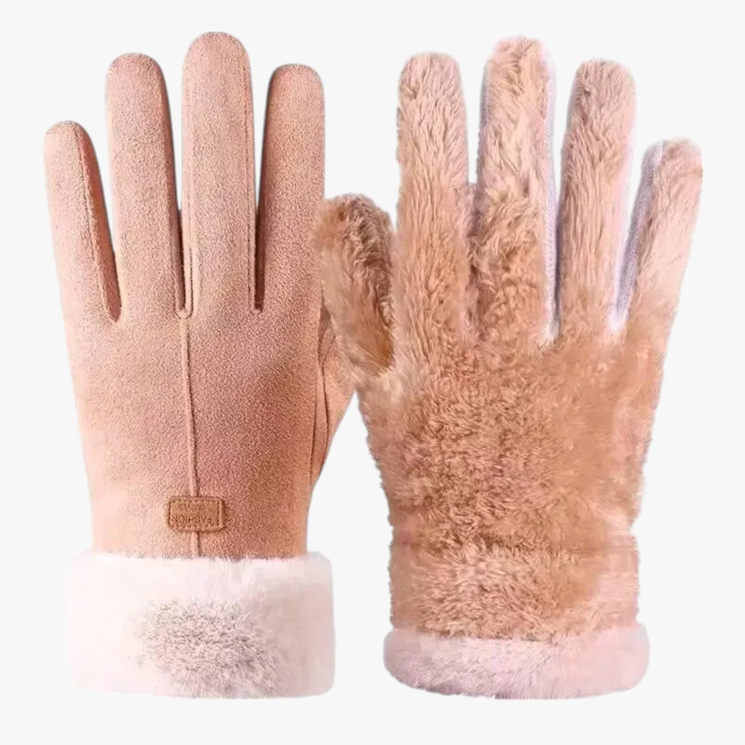 Guanti Invernali Donna Caldi in Peluche Touchscreen Antivento - - antivento caldi donna esther | guanti invernali donna caldi in peluche touchscreen antivento - €25 gloves guanti guanti invernali invernali peluche winter gloves - Concept Palermo