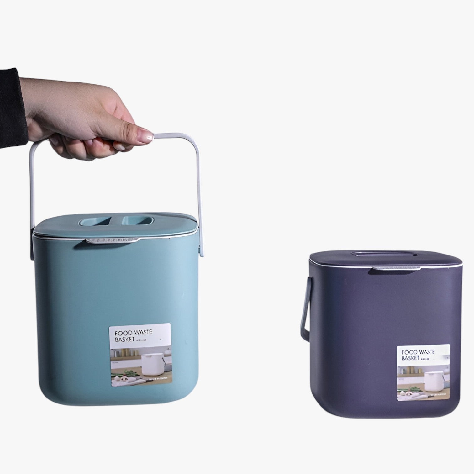 Cestino per compostaggio senza odori e facile da usare con coperchio - - cestino cestino compostaggio compostaggio coperchio facile Kitchen kitchen & dining kitchen accessory kitchen tools odori usare - Concept Palermo