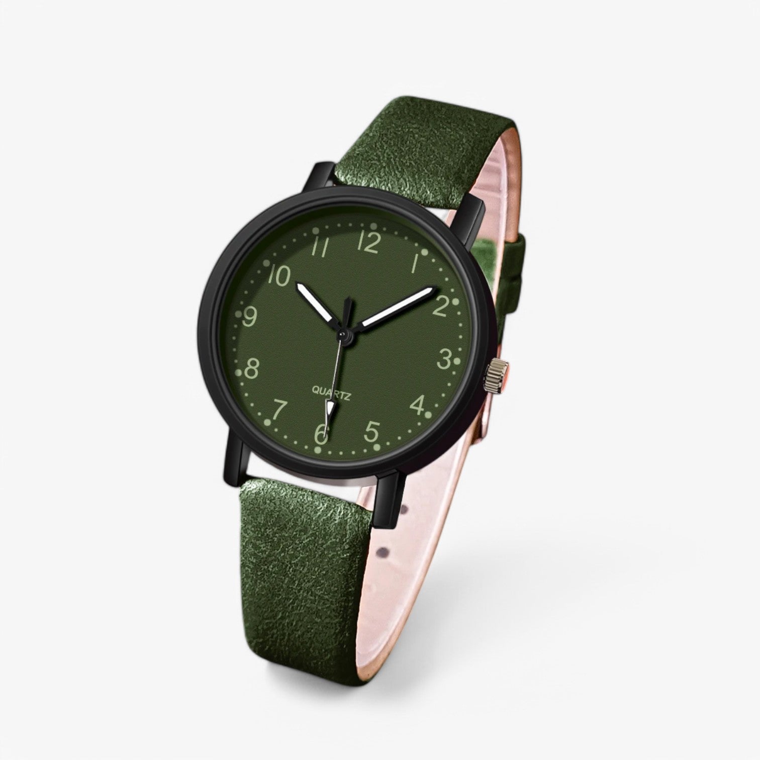 Orologio da donna vintage - confortevole Pelle - Verde - confortevole donna ladies watch orologio orologio donna pelle vintage watch watch for women watches - Concept Palermo