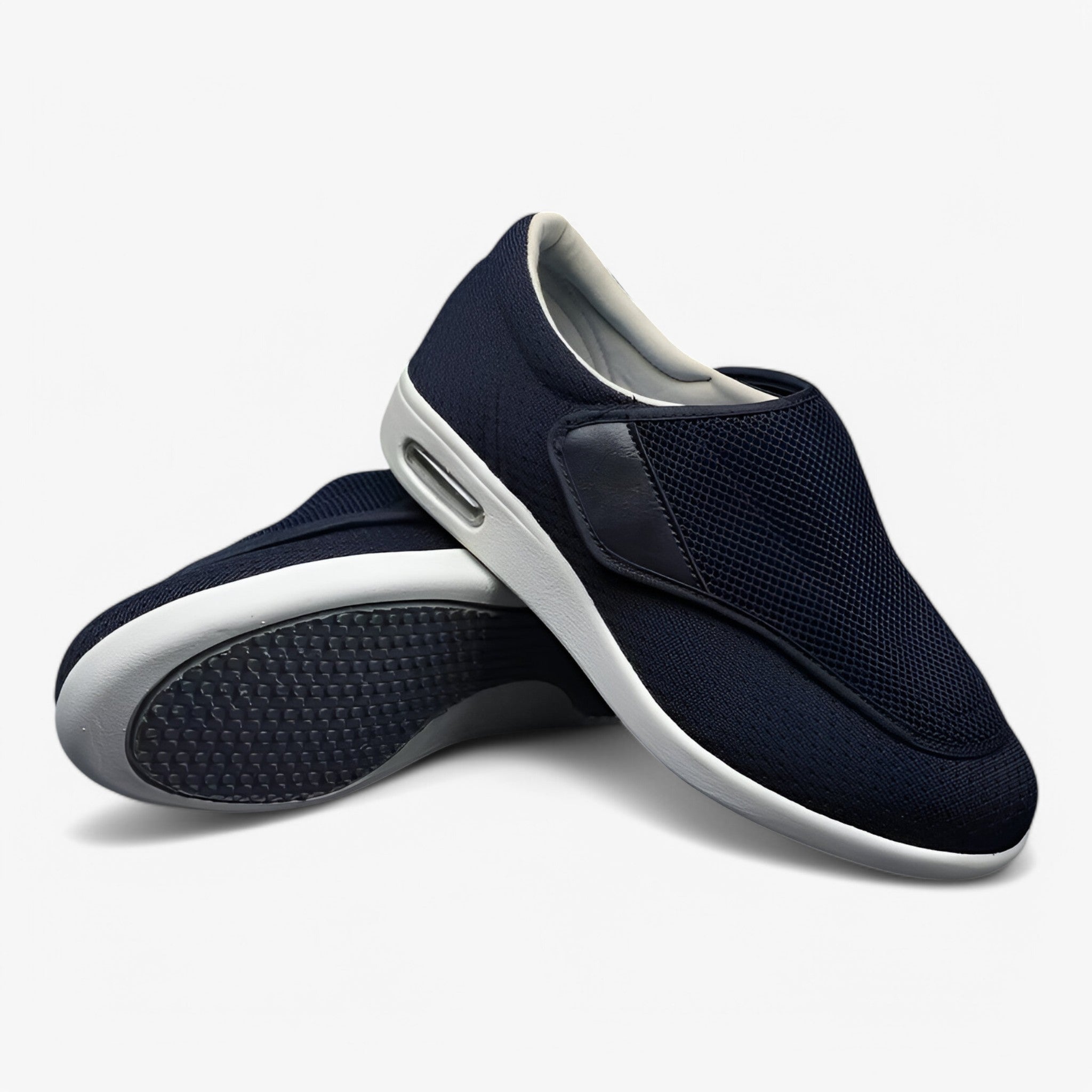 Scarpe Uomo Nere Traspiranti Ammortizzate: Leggere, Comode per Camminata e Tempo Libero - - ammortizzate comfort leggere scarpe scarpe comfort schoenen shoes uomo - Concept Palermo