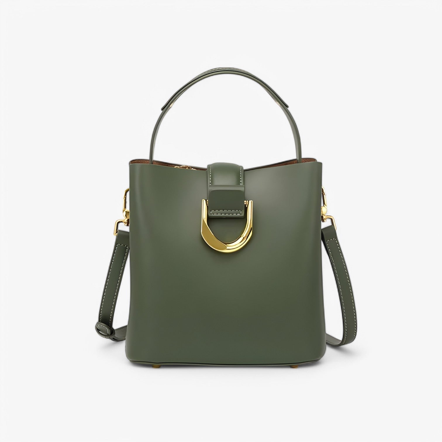 Borsa a secchiello Moda –, Spaziosa e Versatile Donna - - bag bags borsa borsa secchiello donna Leather Bag moda secchiello Shoulder & Crossbody Bags spaziosa versatile women bag - Concept Palermo