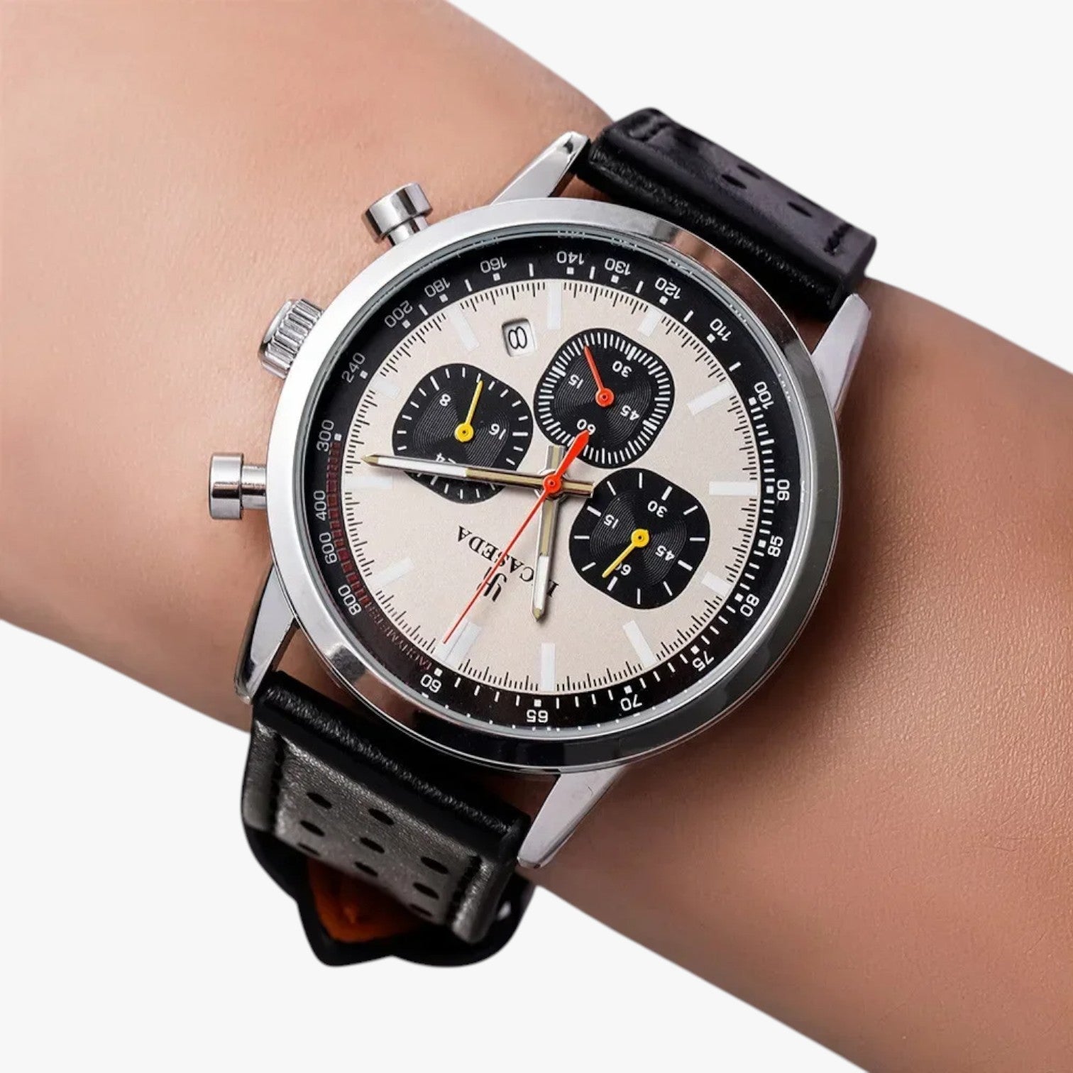 Orologio Uomo INCASEDA Cronografo al Quarzo Lusso, Ultra Luminoso, Elegante - - cronografo incaseda luminoso orologio orologio uomo quarzo uomo watch watch for men watches WATCHES FOR MEN - Concept Palermo