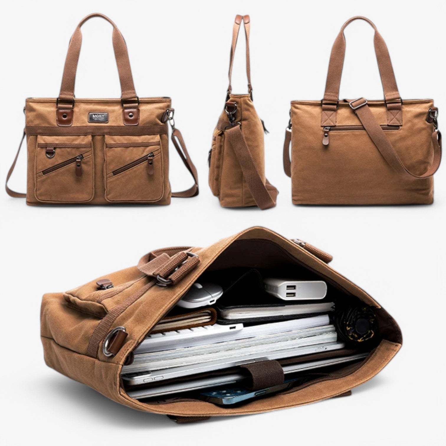 Borsa a spalla in tela vintage - - Bags borsa borsa spalla handbags mens bag spalla tela vintage - Concept Palermo