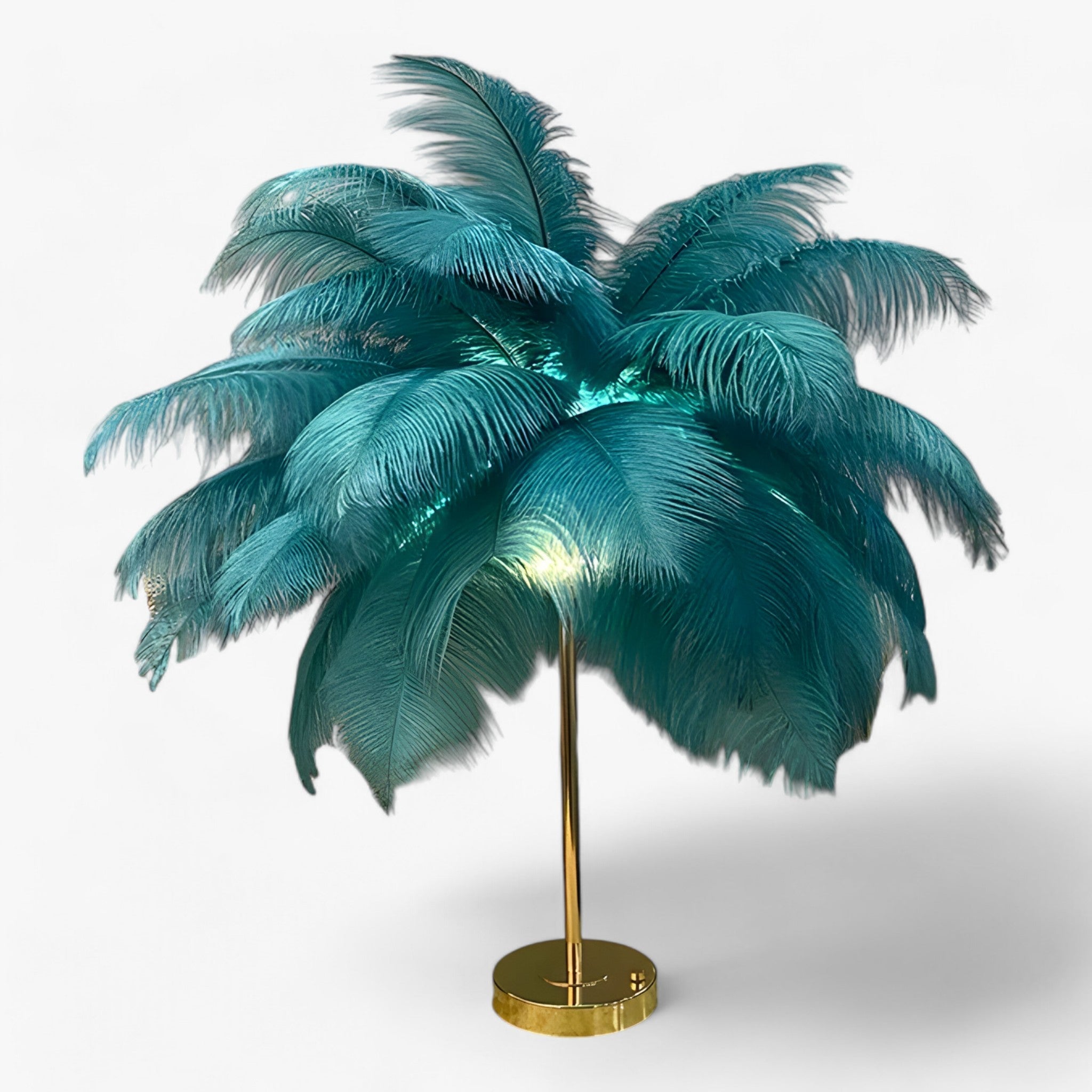 Lampada da tavolo con controllo touch - LED con piume per matrimoni e decorazioni di interni - - controllo Decor decorazioni home & garden home decor interni lampada lampada tavolo matrimoni piume - Concept Palermo
