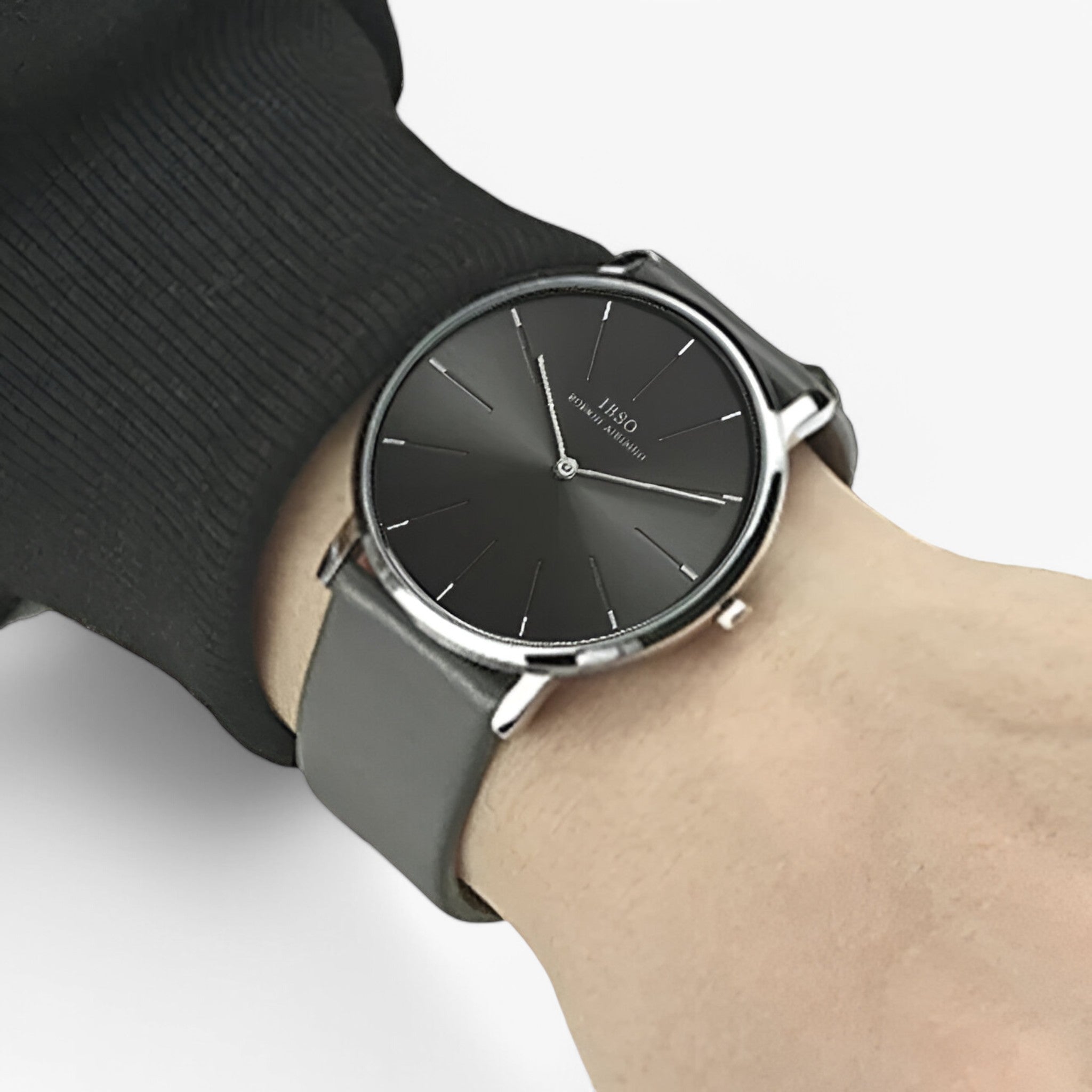 Orologio da uomo di lusso in pelle marrone ultrasottile - - orologio orologio uomo pelle ultrasottile uomo watch for men watches - Concept Palermo