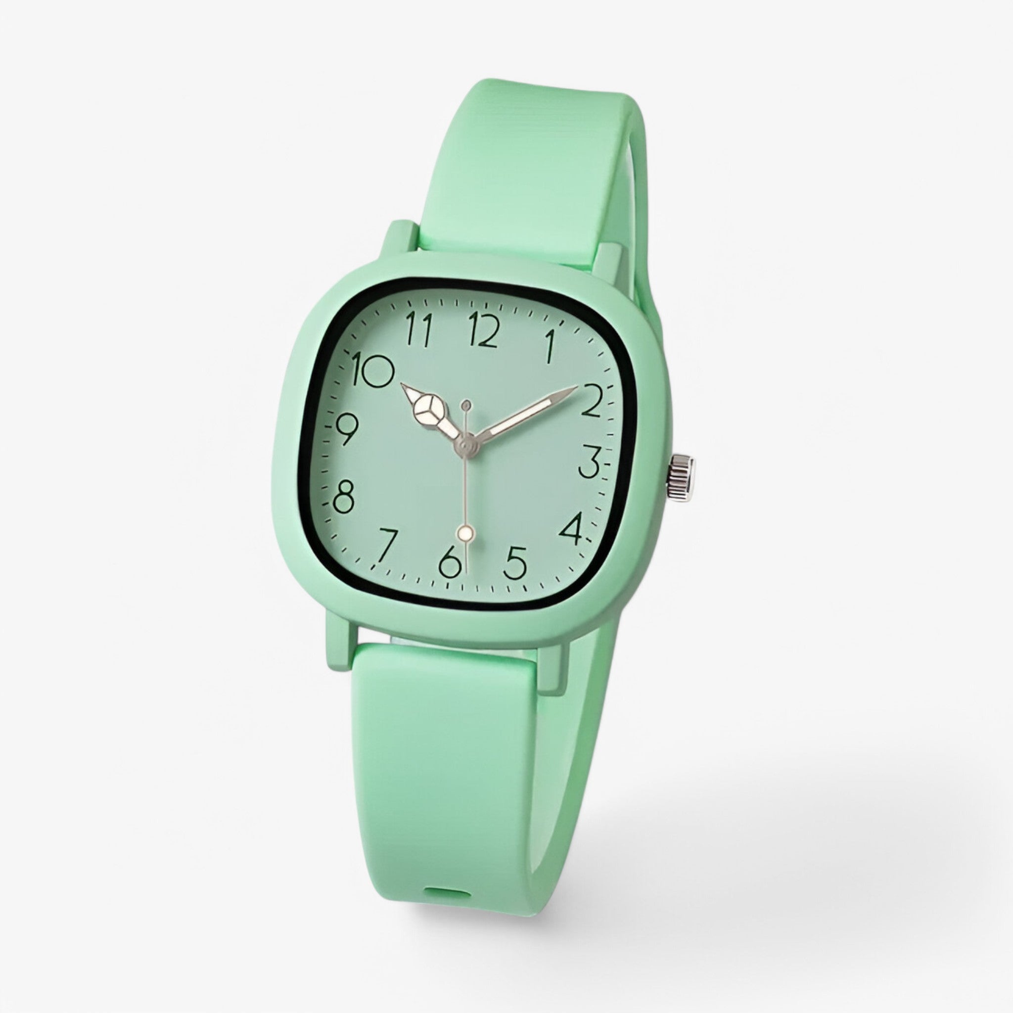 Orologio da donna in silicone al quarzo come regalo - Verde - donna female watch orologio orologio donna quarzo regalo silicone watch for women watches - Concept Palermo