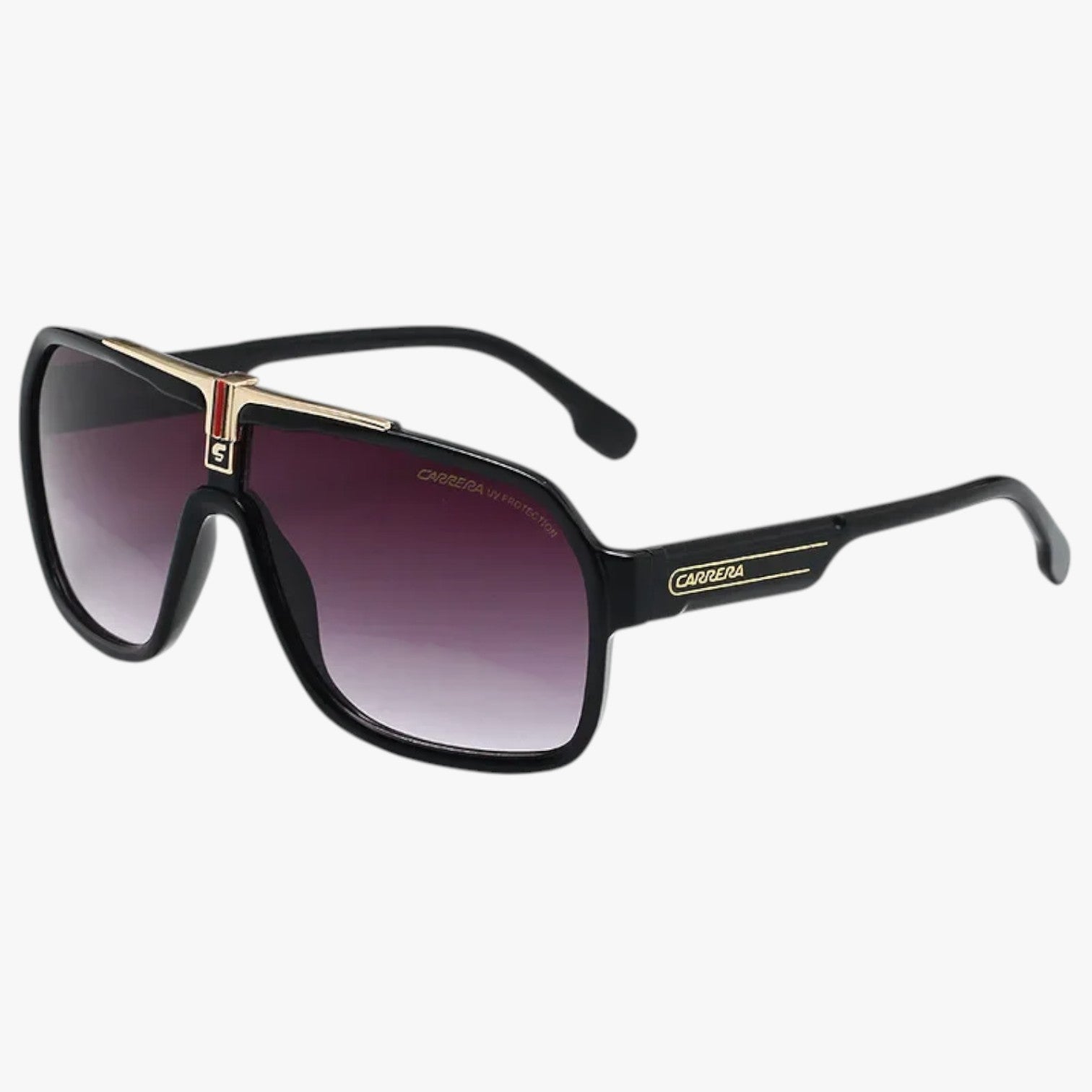 Occhiali da Sole Navigator Uomo/Unisex - Montatura Nera Classica - Nero - Fashion Sunglasses men sunglasses polarized mens sunglasses navigator occhiali occhiali sole sole stile sunglasses sunglasses polarized men unisex uomo - Concept Palermo