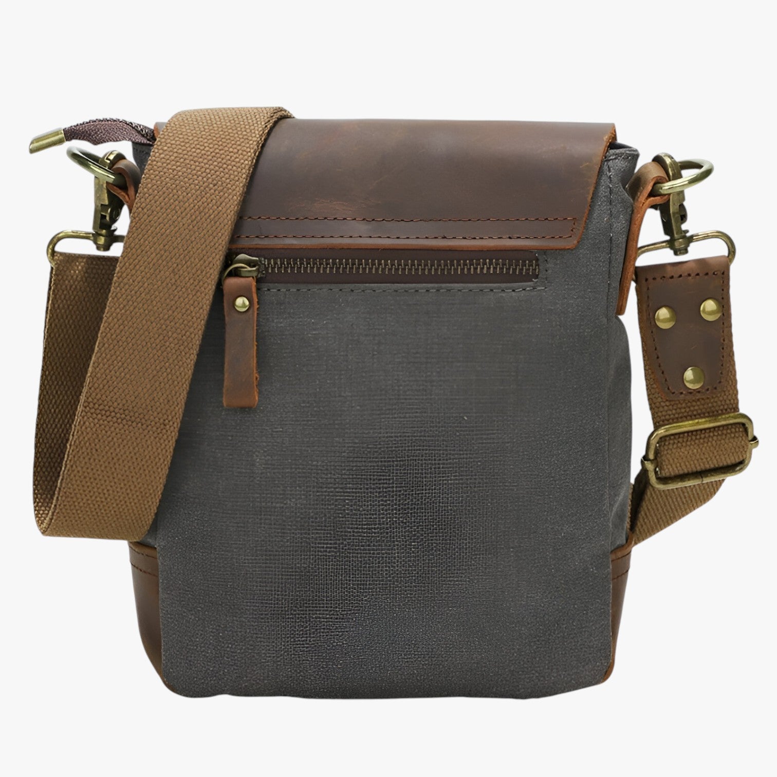 Borsa a tracolla vintage in tela e pelle Donna - - Bags bags for men borsa borsa tracolla donna handbags pelle Shoulder & Crossbody Bags Shoulder Bags tela tracolla vintage - Concept Palermo