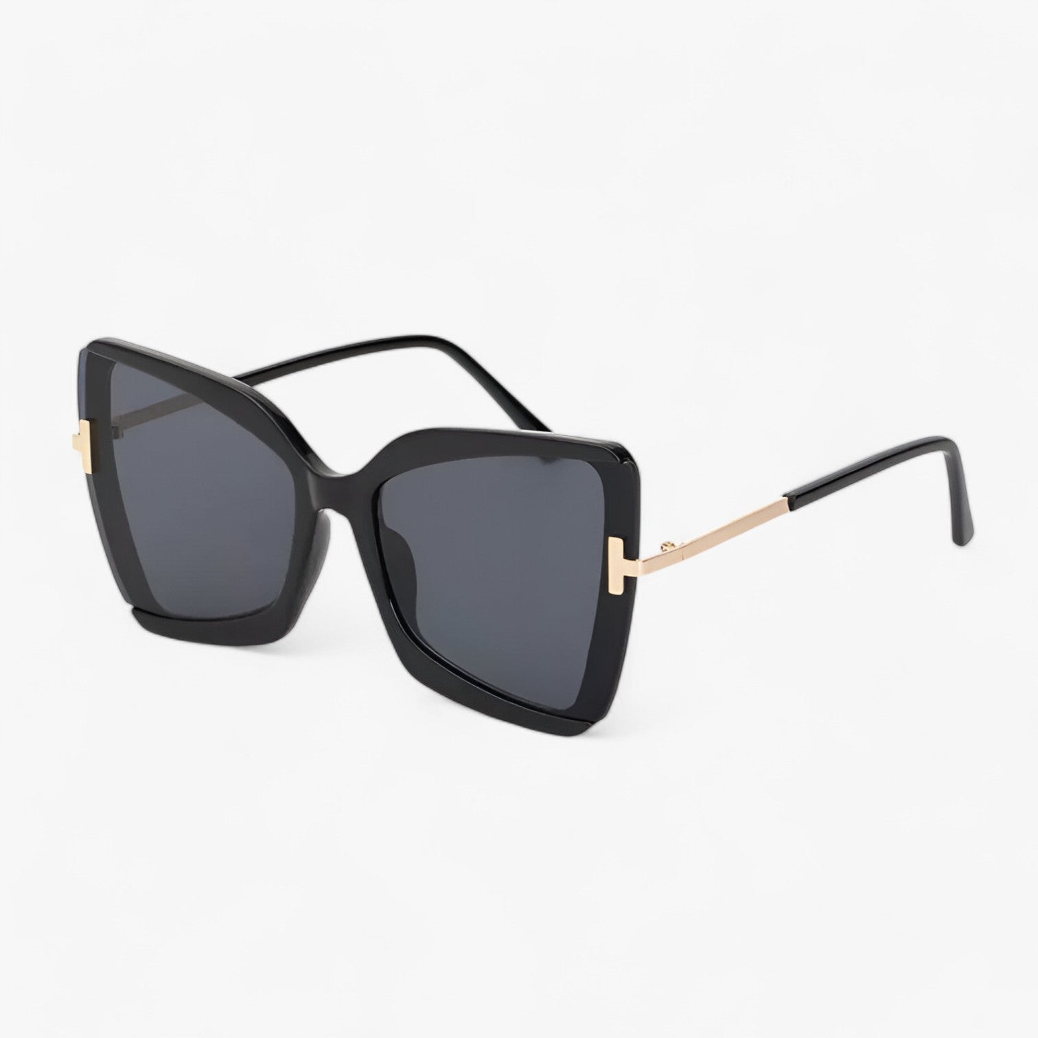 Occhiali da sole Cat-Eye con montatura a T - stile audace, colori vivaci - nero - Accessories audace colori montatura occhiali occhiali sole sole stile sunglasses sunglasses for women WOMEN - Concept Palermo