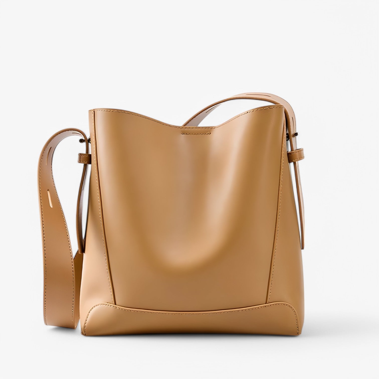 Borsa a Spalla Donna Grande in Vera Pelle Nera - Elegante e Capiente - - ampia bag bags borsa borsa spalla donna Leather Bag pelle raffinata Shoulder Bags spalla women bag - Concept Palermo