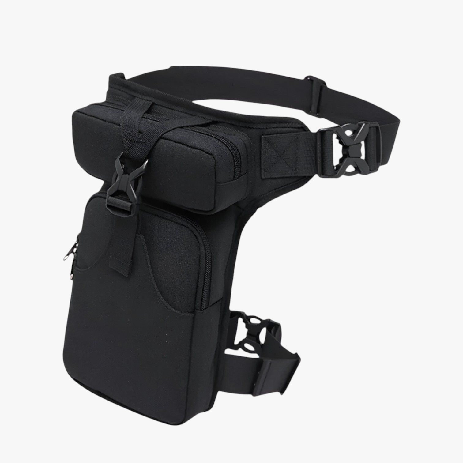 Borsa Vita Versatile per Moto e Ciclismo Cinture Regolabili Uomo - nero - Bags bags for men borsa borsa vita ciclismo cinture Crossbody Bags moto regolabili uomo - Concept Palermo