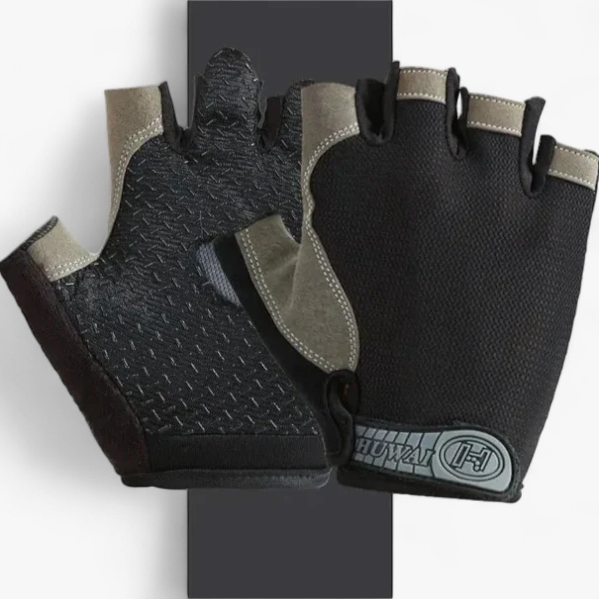 Guanti sportivi antiscivolo GripMaster: freschi, comodi e resistenti Uomo - Nero - antiscivolo bicycle gloves comodi comodi e resistenti - € freschi gloves gloves for men gripmaster guanti guanti sportivi guanti sportivi antiscivolo gripmaster: freschi mens gloves resistenti - Concept Palermo