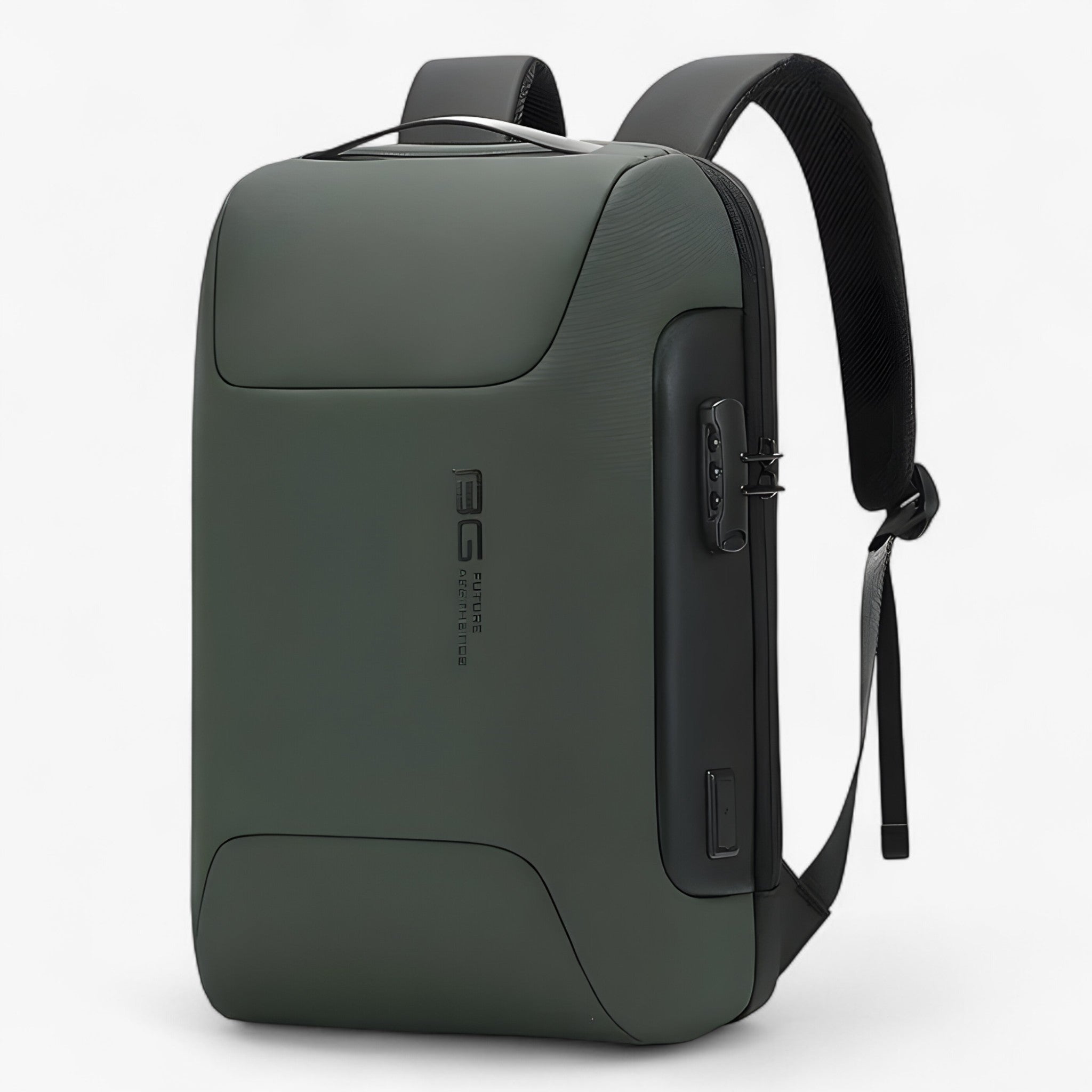 Zaino Uomo Impermeabile per Laptop 15.6" con USB, Antifurto, Grande Capacità - Verde - accessoires bags impermeabile laptop lavoro tassen uomo zaino zaino lavoro - Concept Palermo