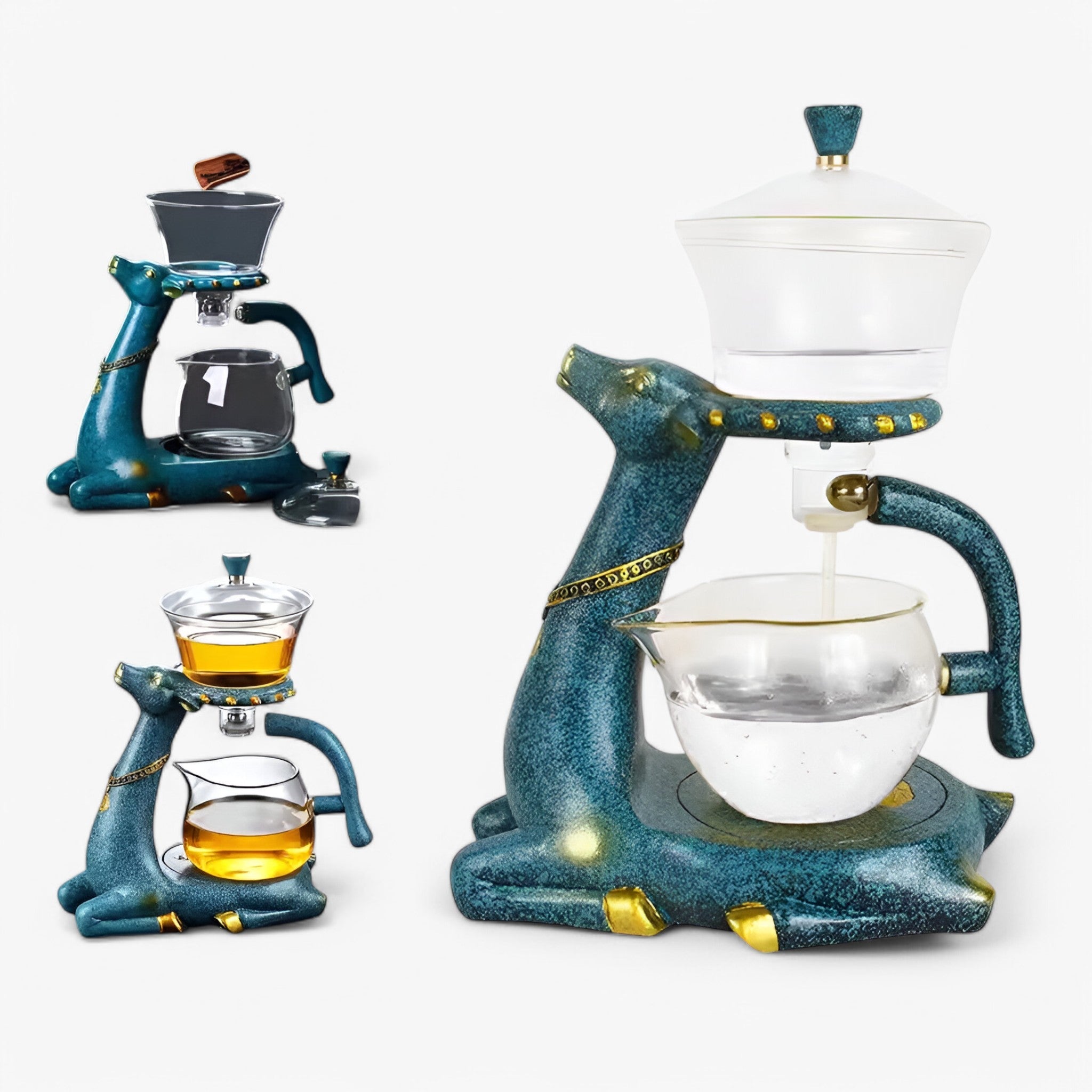 Teiera in Vetro con Infusore Uomo - - home & garden huis & tuin infusore teiera teiera vetro uomo vetro - Concept Palermo