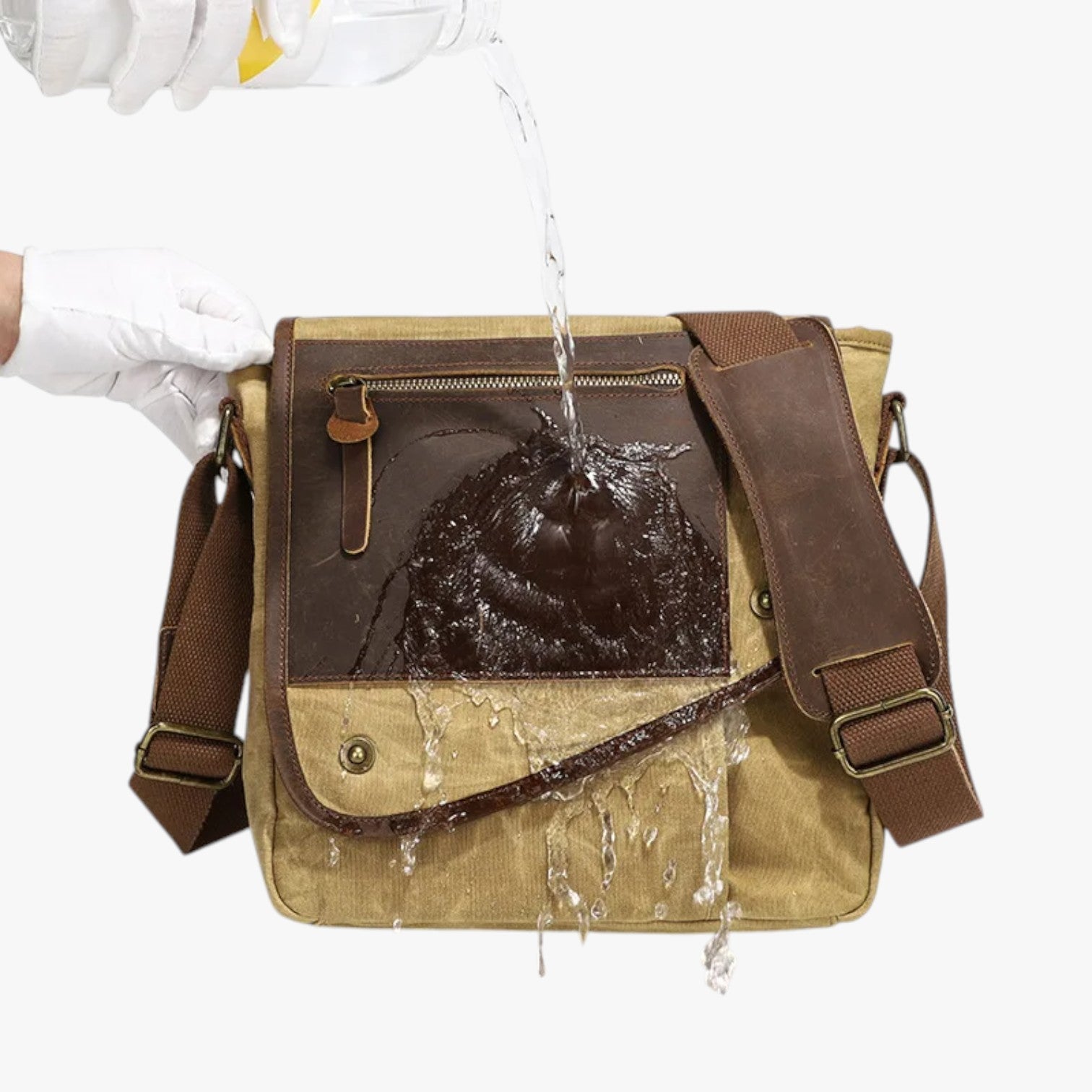 Borsa a tracolla vintage antifurto e impermeabile Uomo - - antifurto bag Bags bags for men borsa borsa tracolla impermeabile mens bag Shoulder & Crossbody Bags tracolla uomo vintage - Concept Palermo