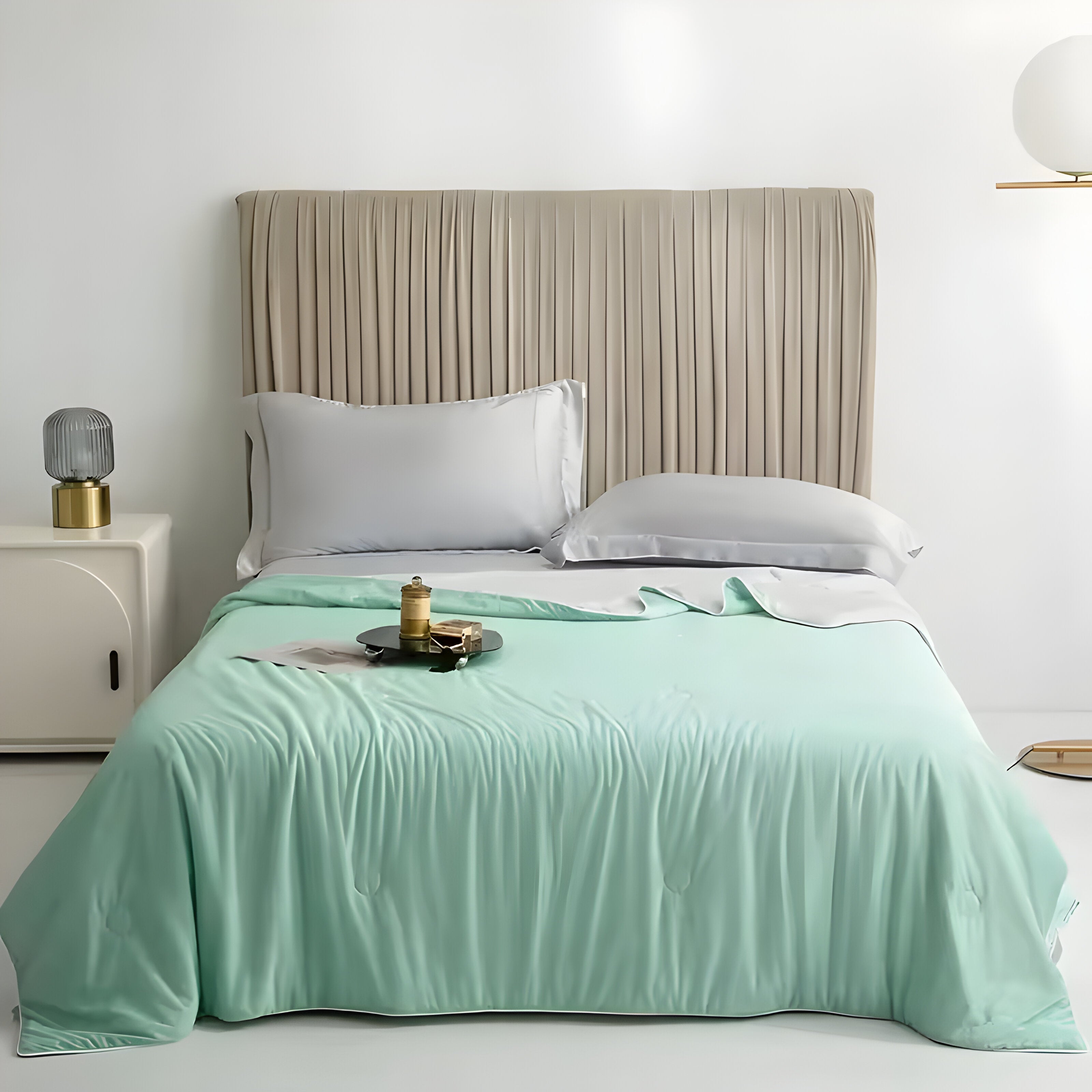 Plaid Estivo - Comfort Termico - Aqua Verde - Blanket Blankets comfort estivo home & garden plaid plaid estivo termico - Concept Palermo