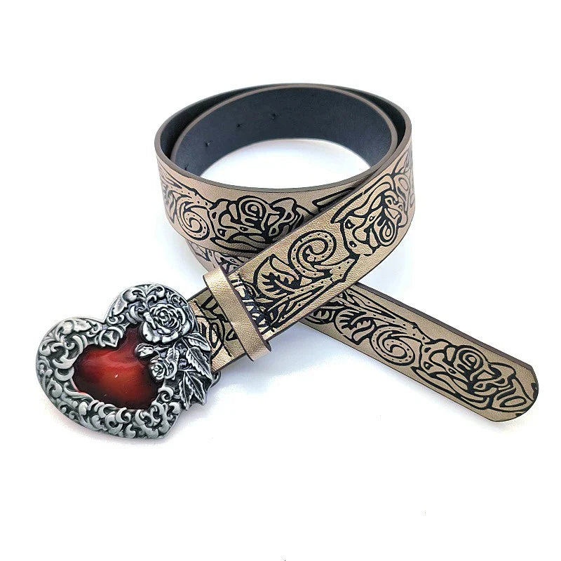 Cool, alla moda e per jeans Rosso - - alla belts cool cool alla jeans moda waist belt for women Womens belt - Concept Palermo