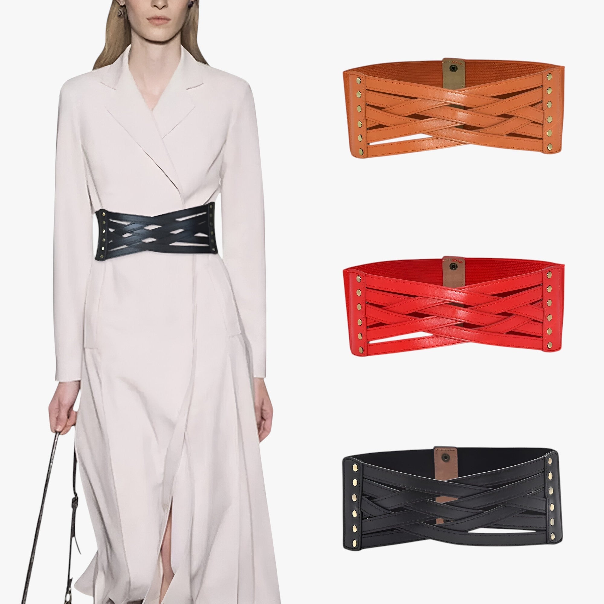 Fascia elastica per comfort e stile Donna - - belts comfort donna elastica fascia fascia elastica stile waist belt for women Womens belt - Concept Palermo