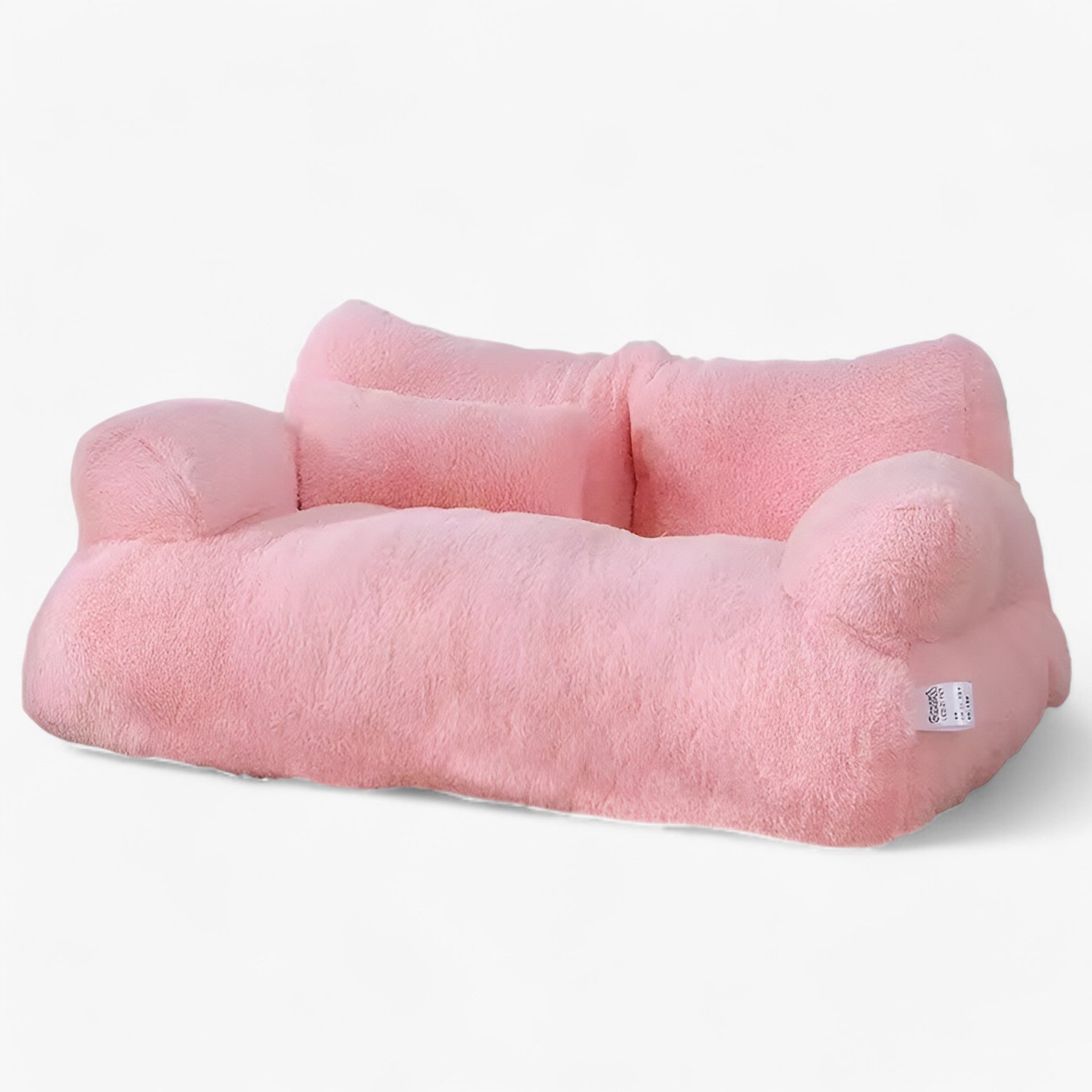 Cuccia Letto Morbida Velluto Grigio per Cani & Gatti, Taglia Media, Calda Invernale - Rosa - animali calore comfort letto letto animali pets & supplies uomo velluto - Concept Palermo