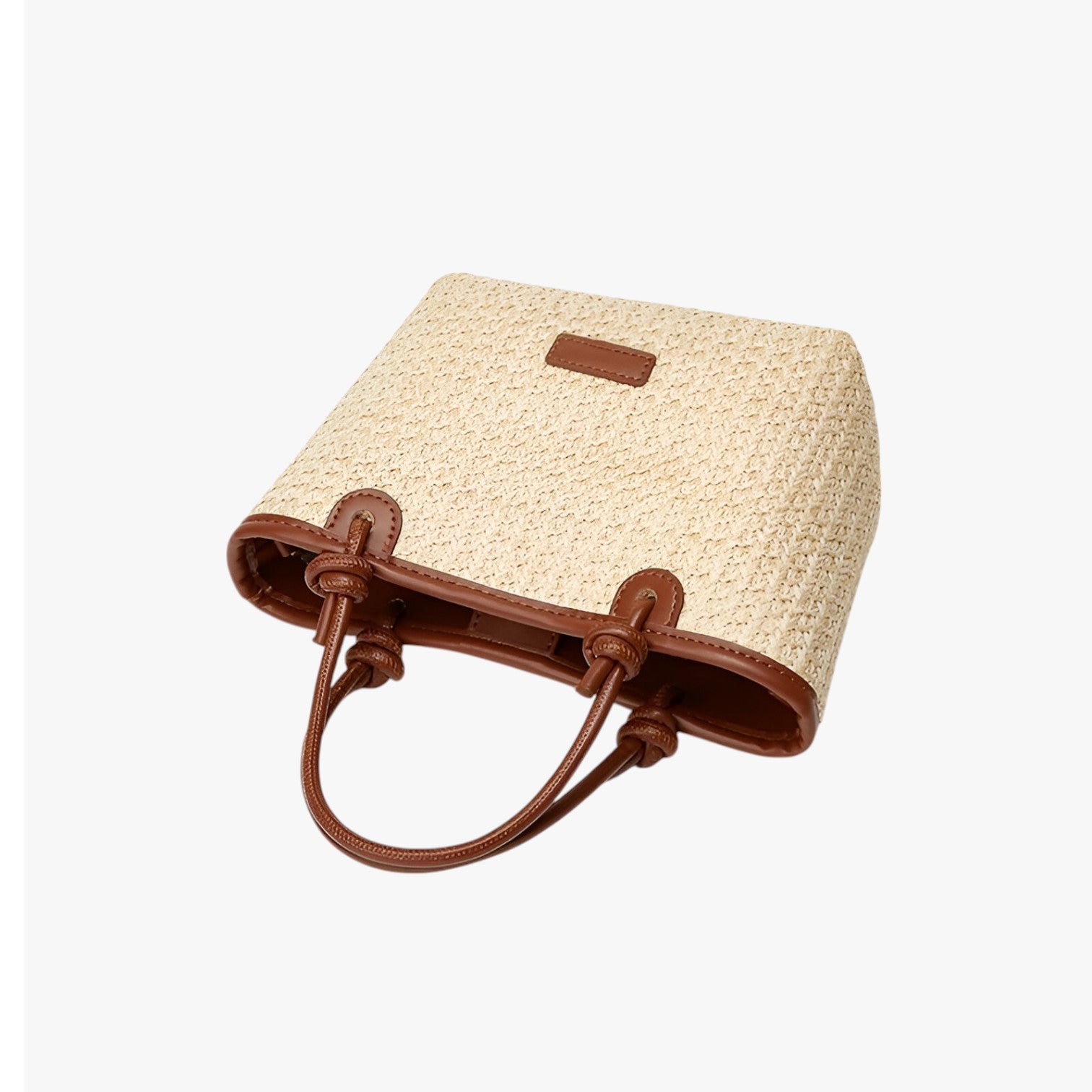 Borsa a Tracolla Estiva Donna in Paglia Naturale con Fodera Interna - - bags borsa borsa tracolla donna estiva handbags paglia tracolla Women's handbags - Concept Palermo