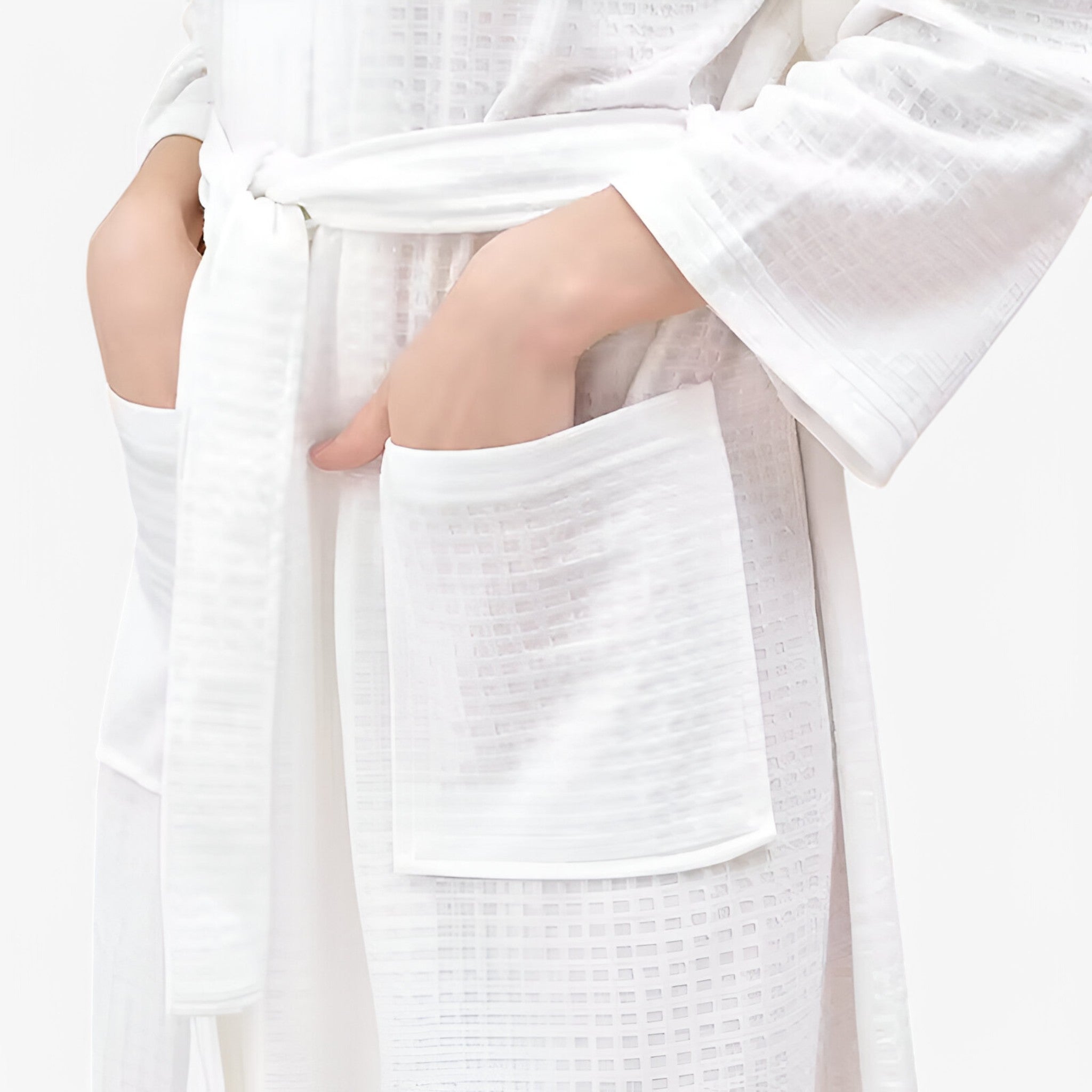 Accappatoio da Donna con Cintura - Bianco - accappatoio accappatoio donna cintura donna nova | accappatoio da donna elegante con cintura- € - Concept Palermo