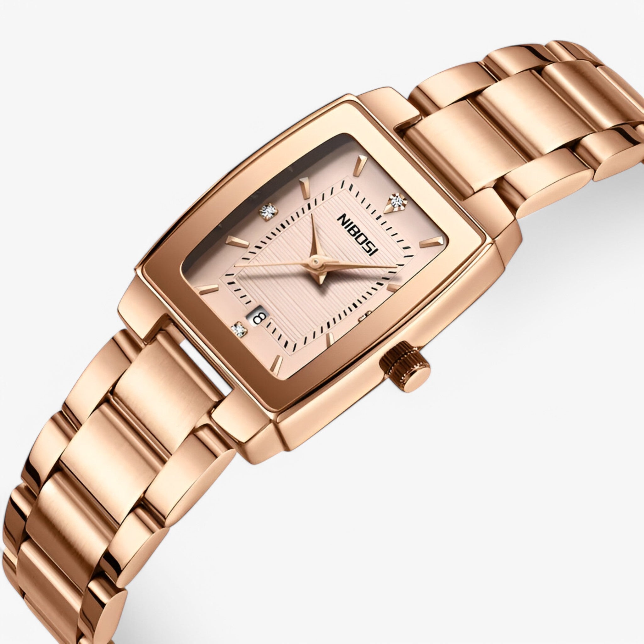Orologio da donna di lusso in acciaio inossidabile - oro rosa - acciaio donna inossidabile orologio orologio donna watch for women watches - Concept Palermo