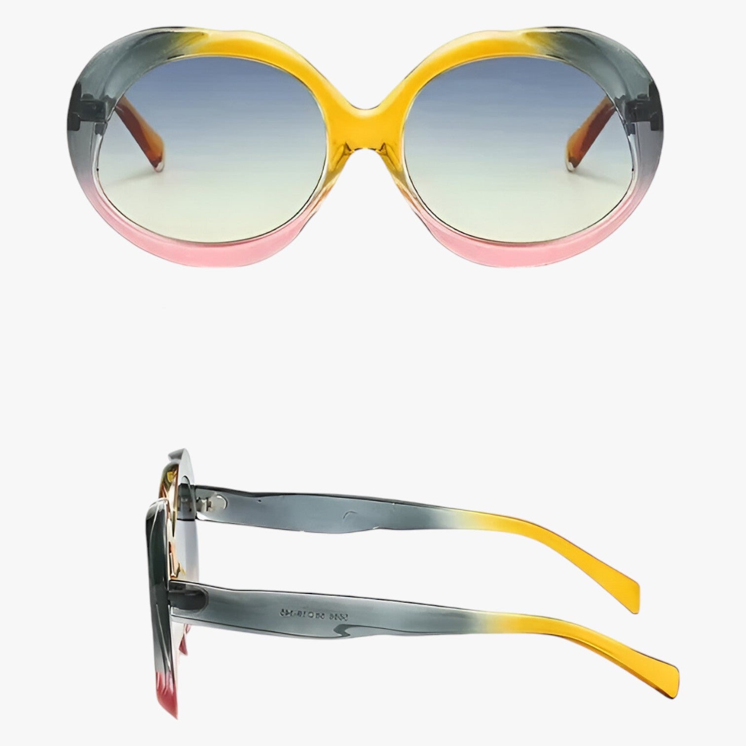 Occhiali da sole ovali in metallo UV400 - - Fashion Sunglasses metallo occhiali occhiali sole ovali sole sun glasses sunglasses womens sun glasses - Concept Palermo