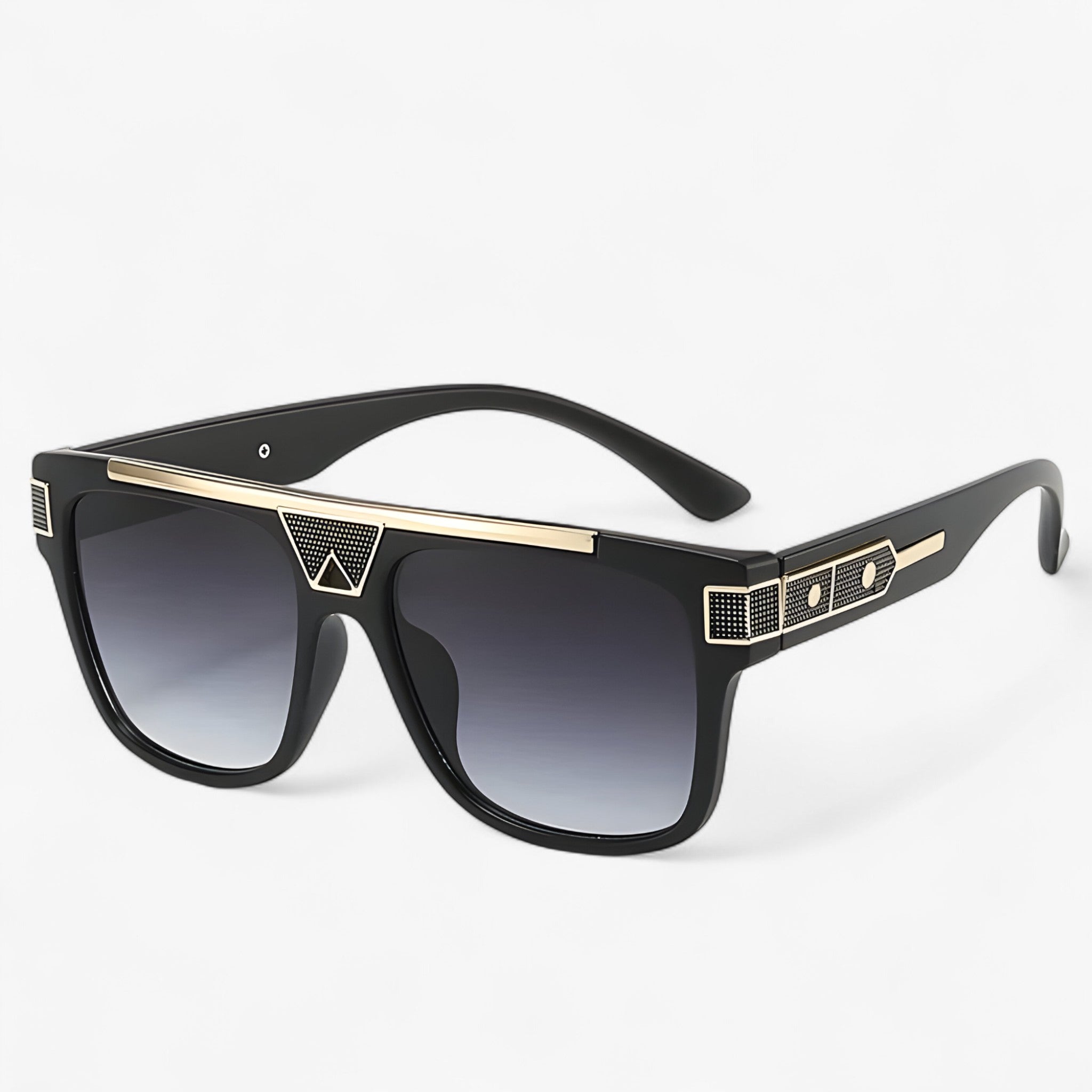 Occhiali da sole vintage con montatura pilota Uomo - Grigio sfumato Come immagine - Fashion Sunglasses men sunglasses polarized mens sunglasses montatura occhiali occhiali sole pilota Polarized man sunglasses polarized sunglasses women sole Sunglasses sunglasses polarized men uomo vintage - Concept Palermo