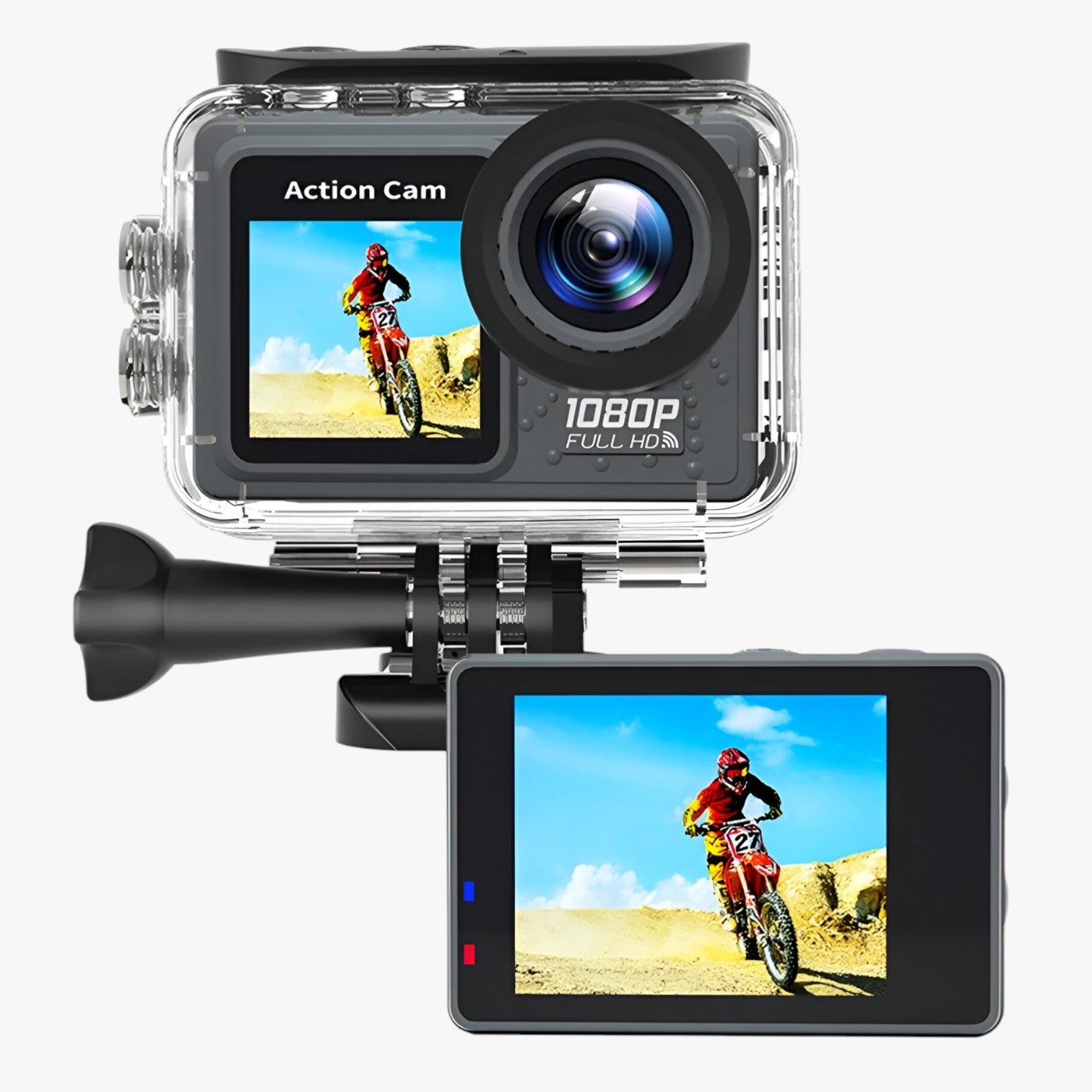 Action Camera HD WiFi – Immagini nitide & impermeabile fino a 30m - - action action camera camera fino gadget gadgets immagini impermeabile nitide - Concept Palermo