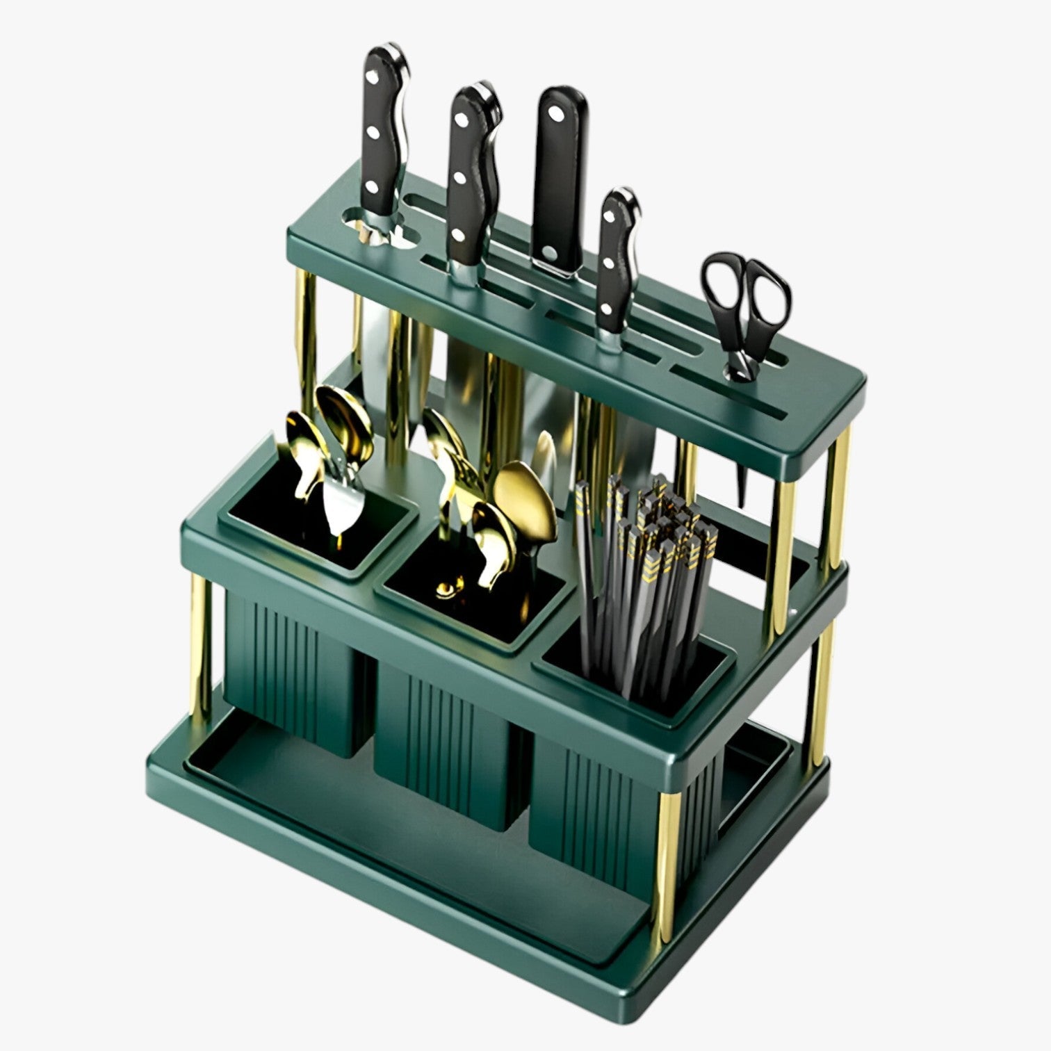 Organizer da cucina salvaspazio – Tieni il tuo piano di lavoro ordinato - - cucina Kitchen kitchen & dining kitchen accessory kitchen tools kitchen utensil lavoro ordinato organizer organizer cucina piano salvaspazio - Concept Palermo