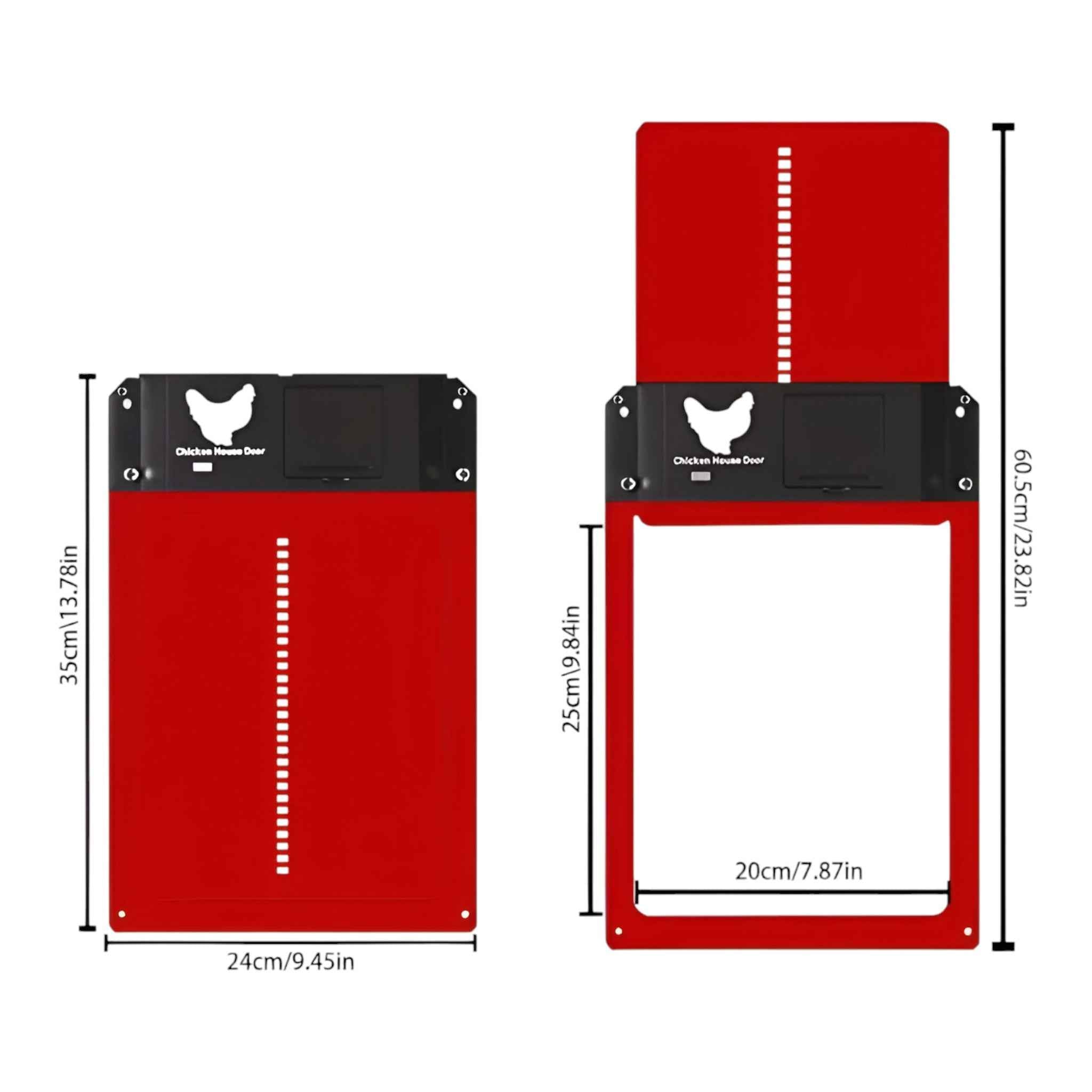 Porta Automatica Solare PRO+ per Pollaio - Sensori Luce & Timer Intelligente - - automatique capteurs cross-from-marche-lino-15830711664989 crépusculaire minuterie New-google new_for_google ouverture porte porte poulailler poulailler - Concept Palermo