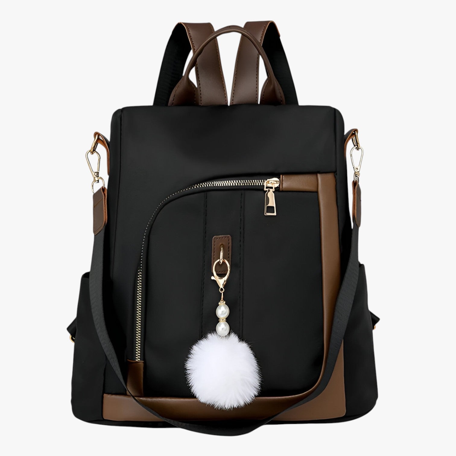 Zaino in nylon leggero con grande capacità Uomo - caffè - Bags capacità handbags leggero nylon uomo women bags Women's handbags zaino zaino nylon - Concept Palermo