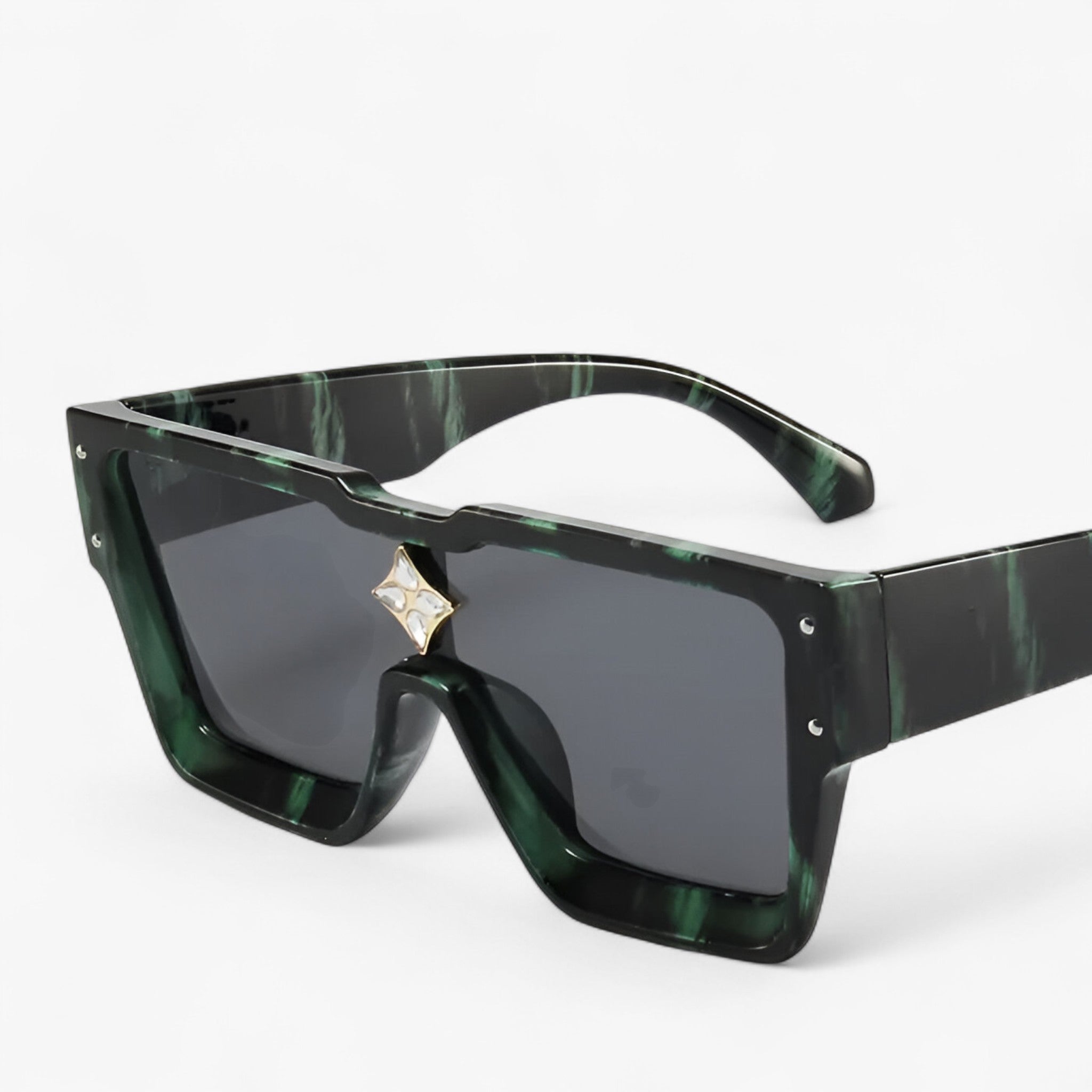 Occhiali da sole quadrati unisex con protezione UV400 Uomo - - Fashion Sunglasses mens sunglasses occhiali occhiali sole protezione quadrati sole sunglasses sunglasses polarized men unisex uomo - Concept Palermo