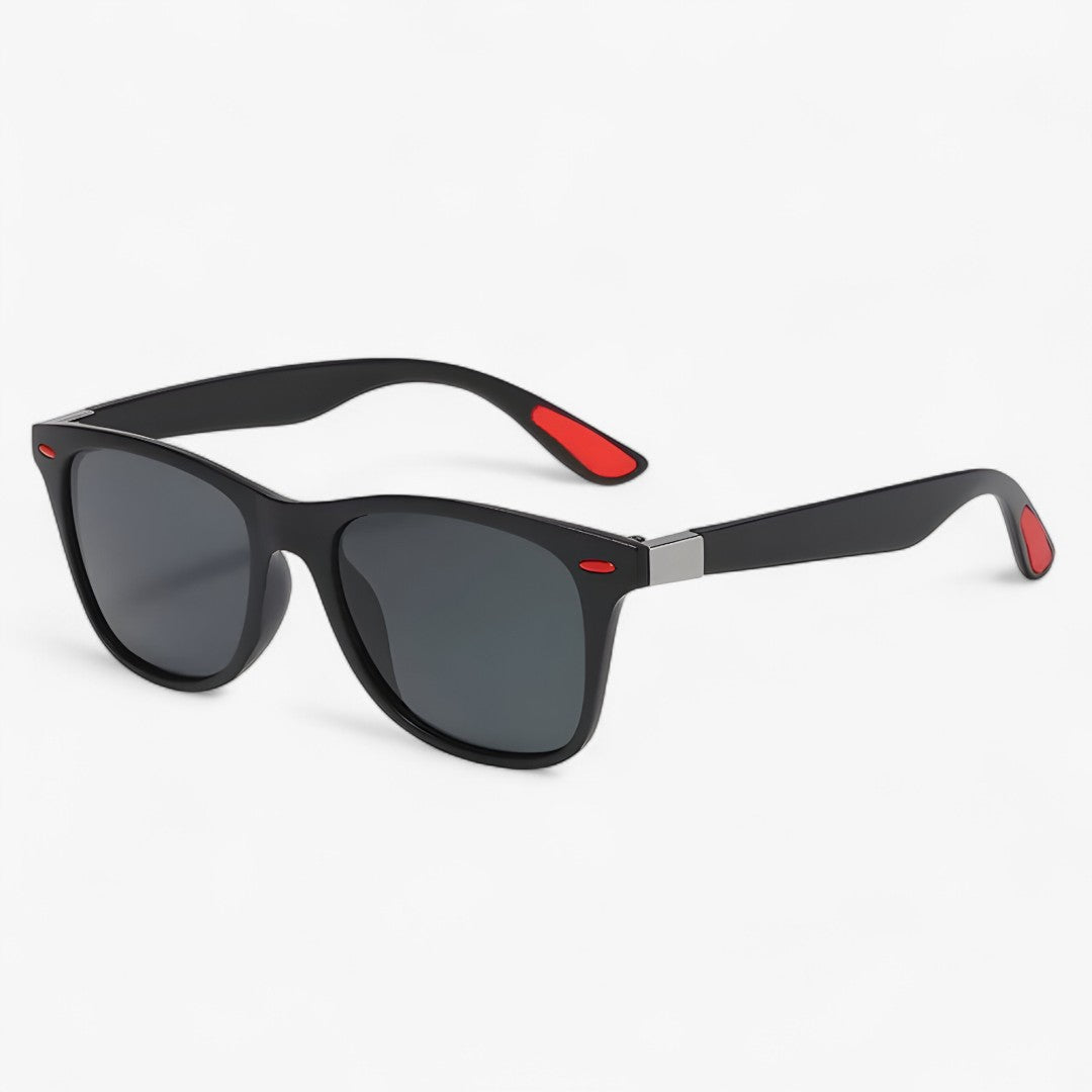 Occhiali da sole polarizzati per guida notturna Uomo - Nero Rosso - Fashion Sunglasses guida men sunglasses polarized mens sunglasses notturna occhiali occhiali sole Polarized man sunglasses polarizzati sole sunglasses sunglasses polarized men uomo - Concept Palermo
