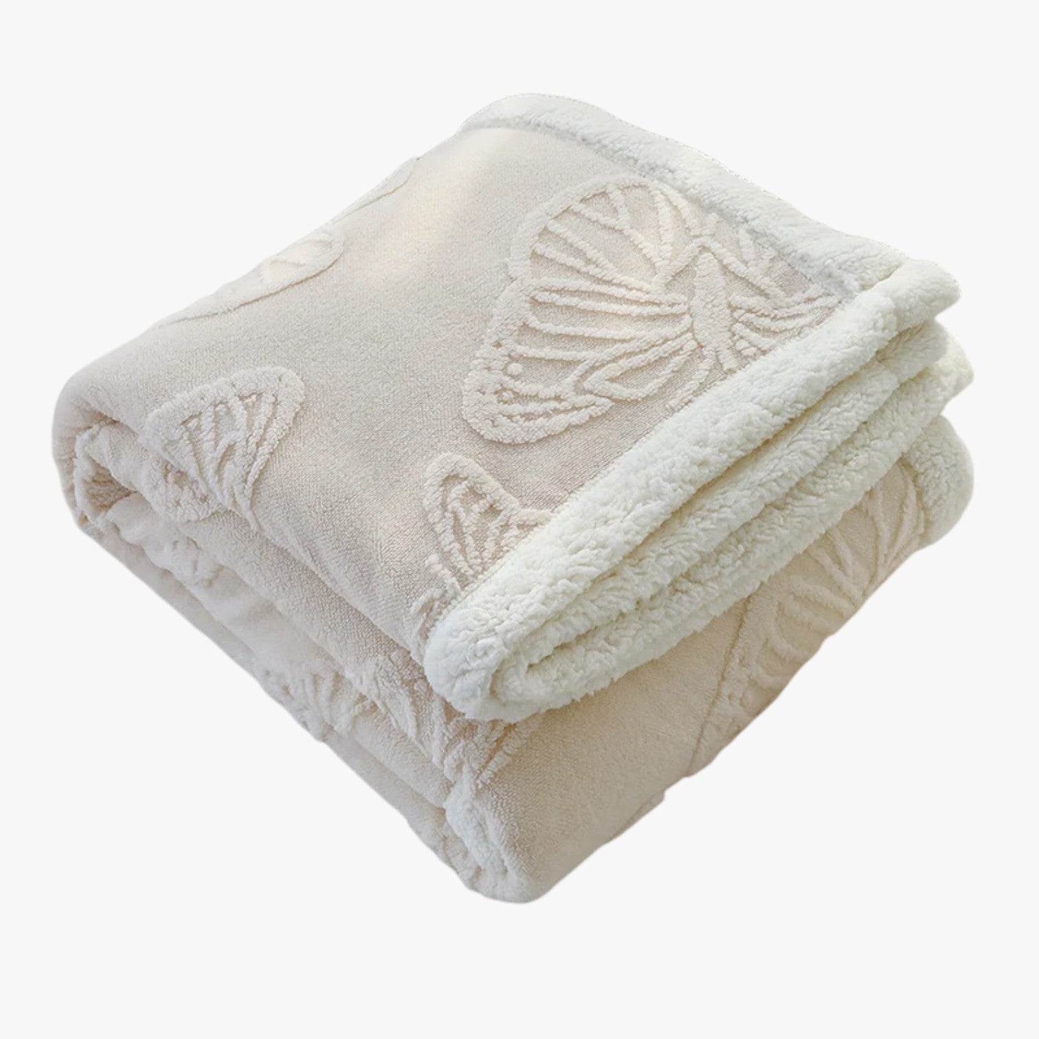 Coperta in morbido fleece corallo – Calore & comfort - Beige 100x150cm - bedroom calore comfort coperta coperta fleece corallo fleece Home home & garden - Concept Palermo