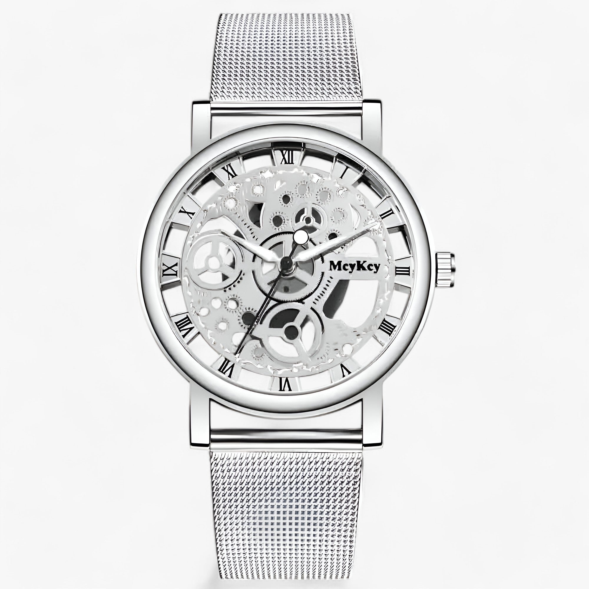 Orologio scheletrico alla moda - orologio in metallo per donne Oro - argento - alla donne ladies watch metallo moda orologio orologio scheletrico scheletrico watch for women watches WOMEN women watch wrist watches for women - Concept Palermo