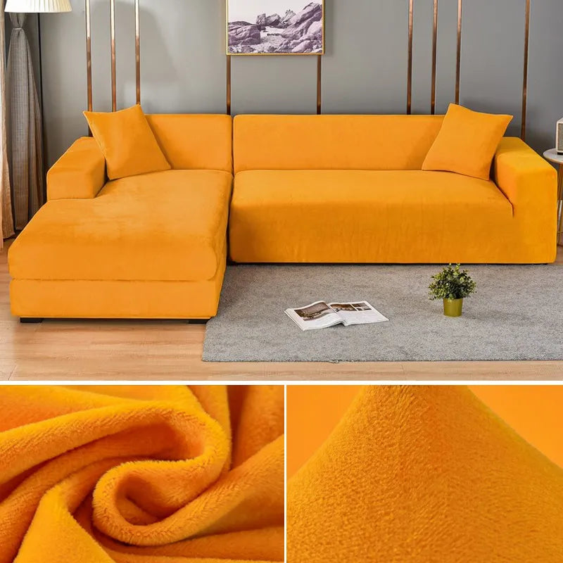 CouchCover - Morbido Copridivano Antiscivolo - Grigio