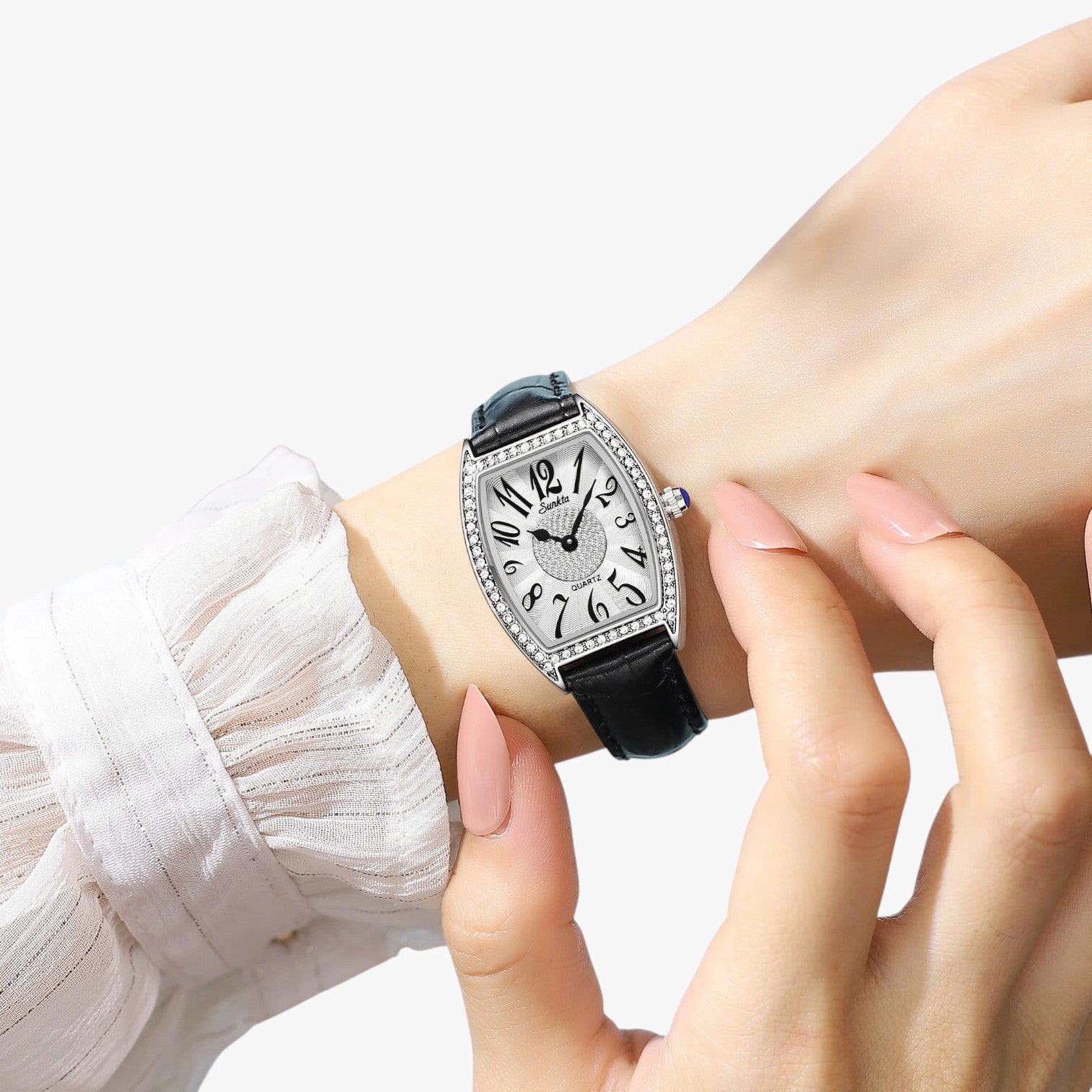 Orologio Donna LIGE Sunkta Quarzo, Pelle, Impermeabile - - donna female watch impermeabile ladies watch lige orologio orologio donna pelle quarzo sunkta watch watch for women watches - Concept Palermo