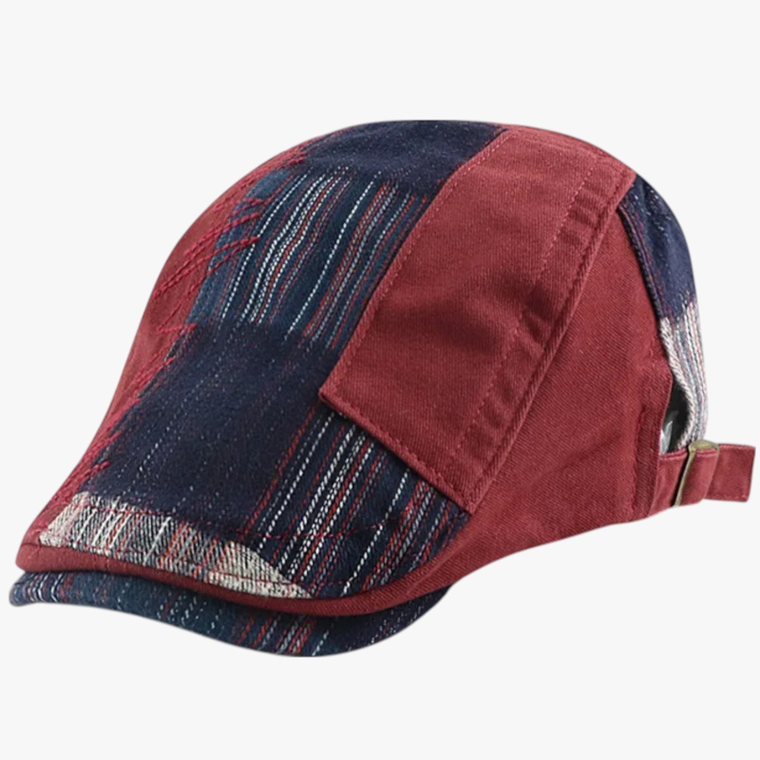 Berretto in Cotone Casual e Traspirante Uomo - rosso vino Testa 55-60cm - berretto berretto cotone caps casual cotone men's hat mens cap traspirante uomo - Concept Palermo