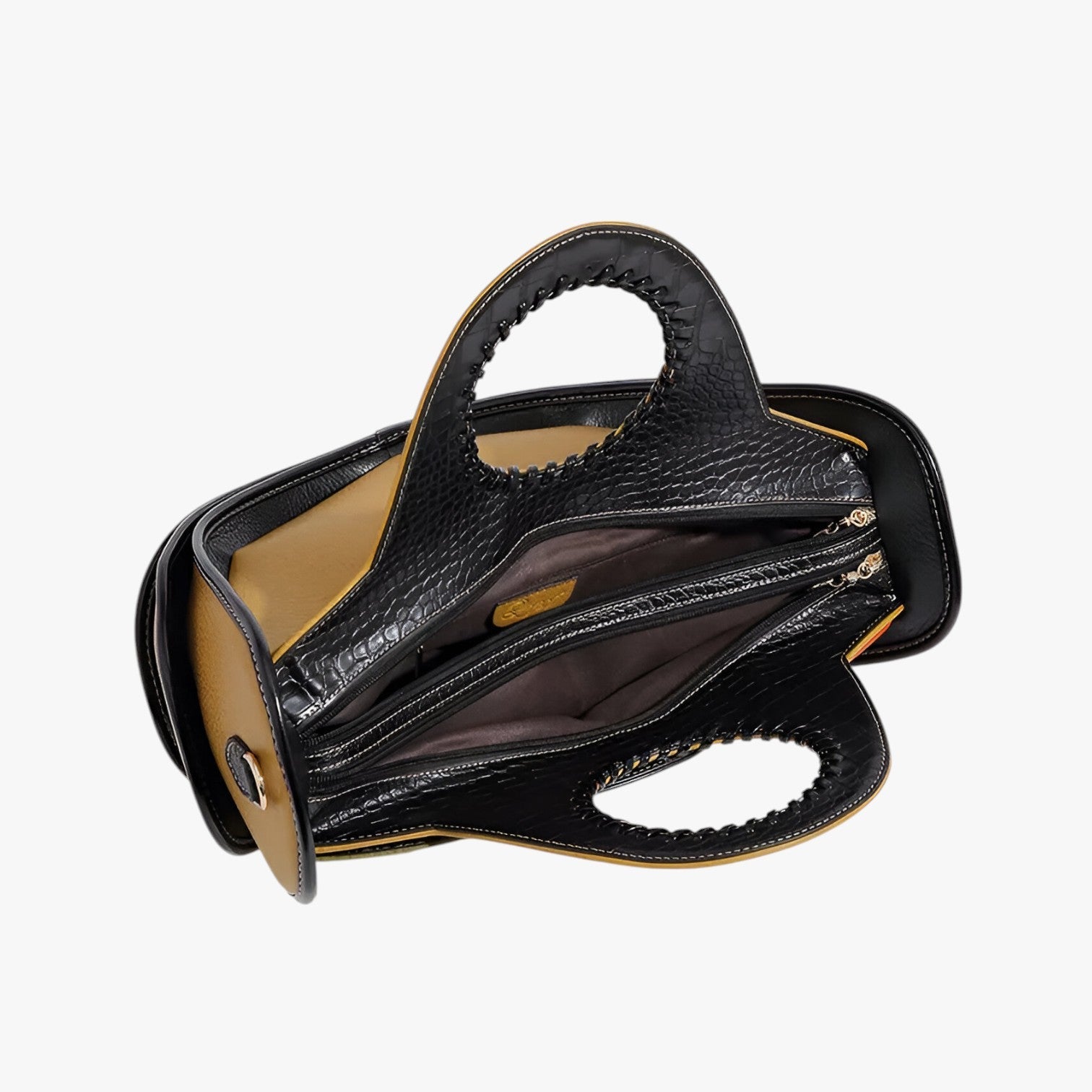 Grande Borsa a Spalla in Pelle con Ampi Scomparti - - ampi bags borsa borsa spalla pelle scomparti Shoulder Bags spalla Women's shoulder bag - Concept Palermo