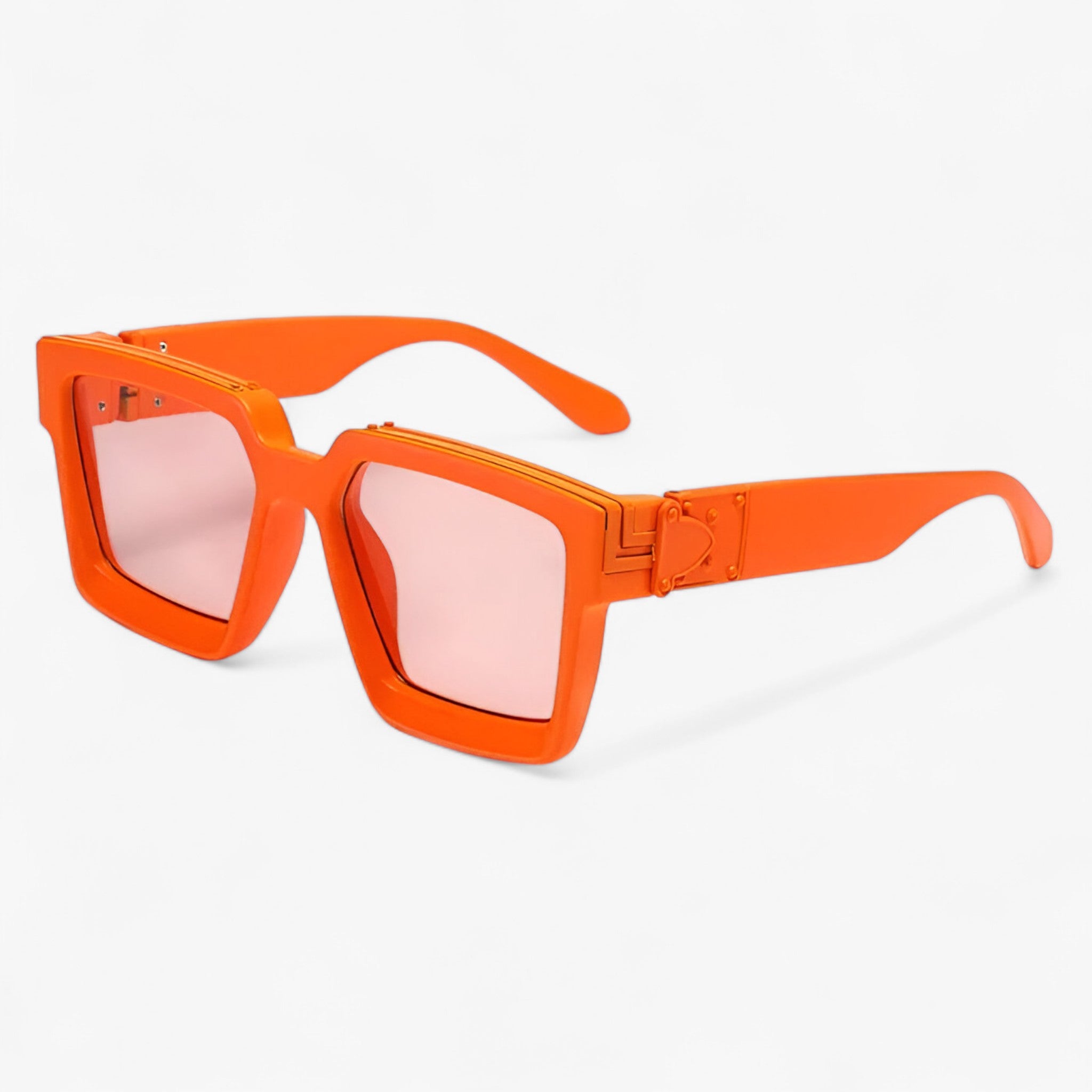 Occhiali da sole quadrati vintage da uomo - Arancione Arancione other - Fashion Sunglasses men sunglasses polarized mens sunglasses occhiali occhiali sole Polarized man sunglasses quadrati sole sunglasses sunglasses polarized men uomo vintage - Concept Palermo