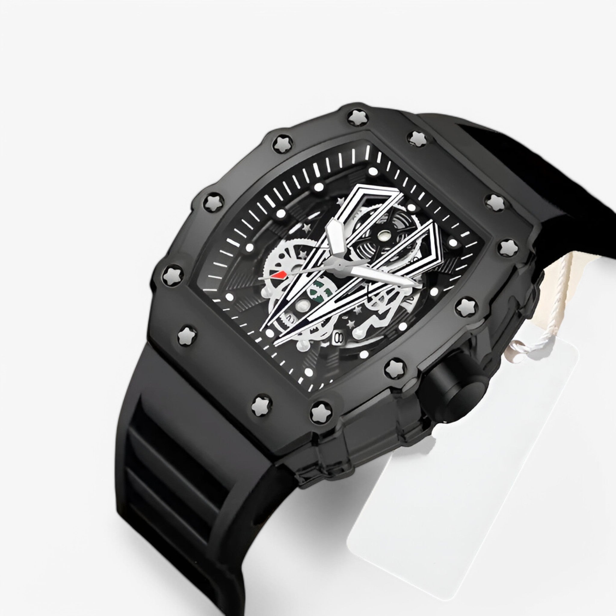 Orologio sportivo di lusso quadrato Uomo - - accessoires horloges orologio orologio sportivo quadrato sport sportivo uomo watches - Concept Palermo
