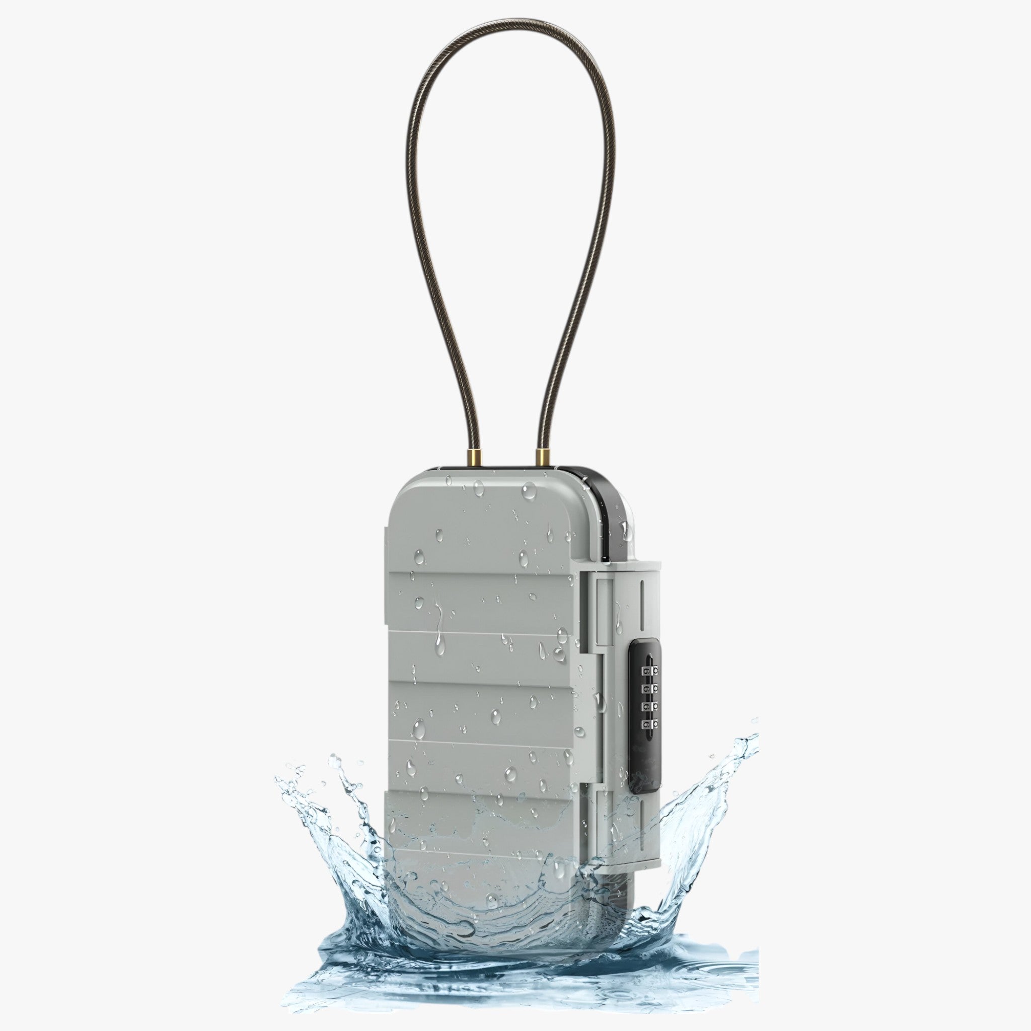 Caja fuerte portátil de ABS para objetos de valor