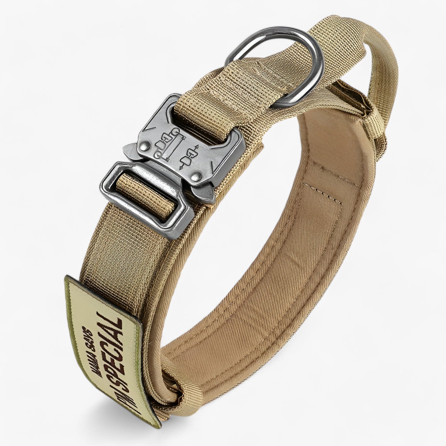 Collare tattico per cani con manico per addestramento Uomo - Set Marrone - addestramento cani collare collare tattico Dog Collar DOG SUPPLIES manico pets & supplies tattico uomo - Concept Palermo