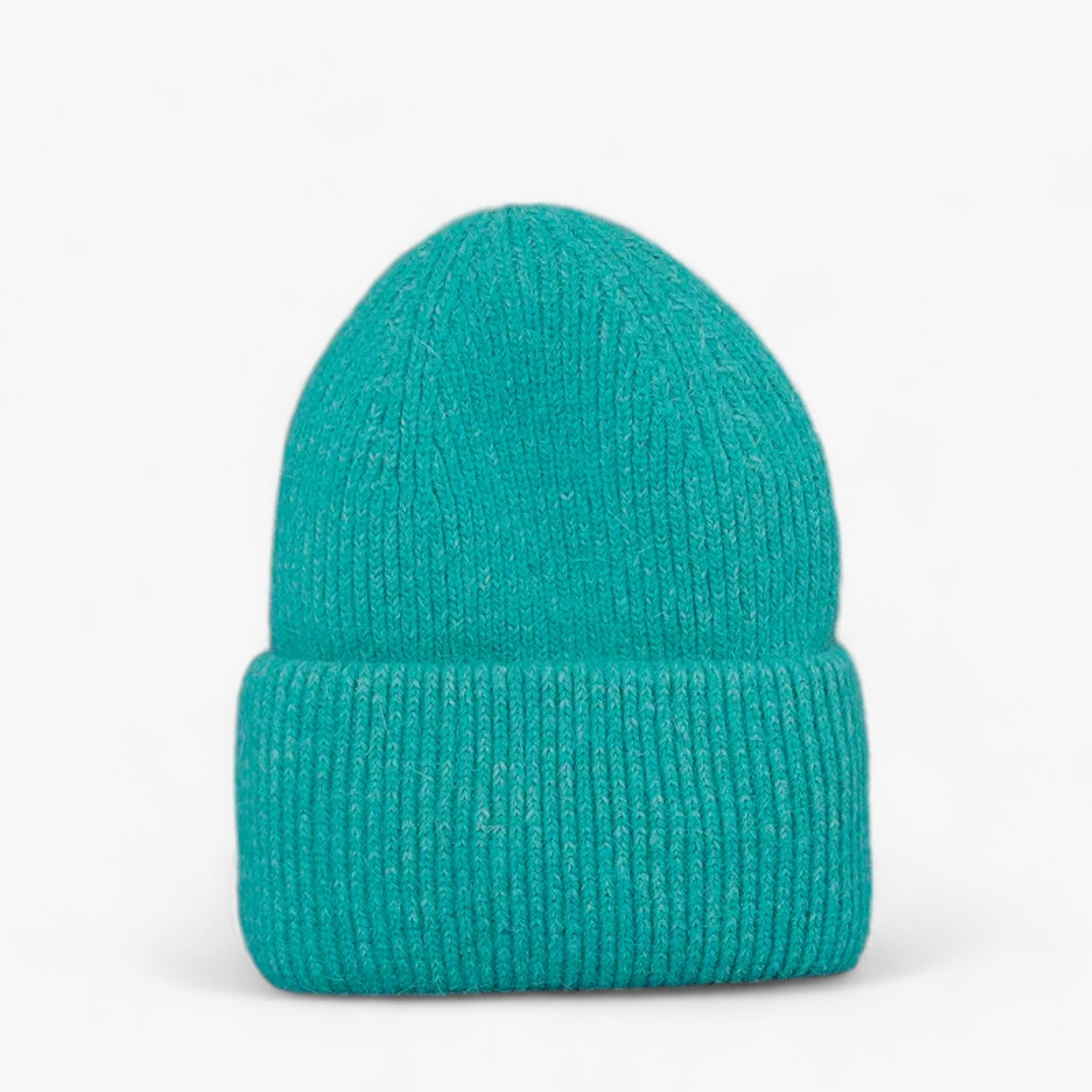 Cappello invernale: calore con vera pelliccia di coniglio Donna - Verde scuro 54cm-60cm - beanies bucket hats calore cappello cappello invernale coniglio donna hat invernale pelliccia Sun Hats - Concept Palermo