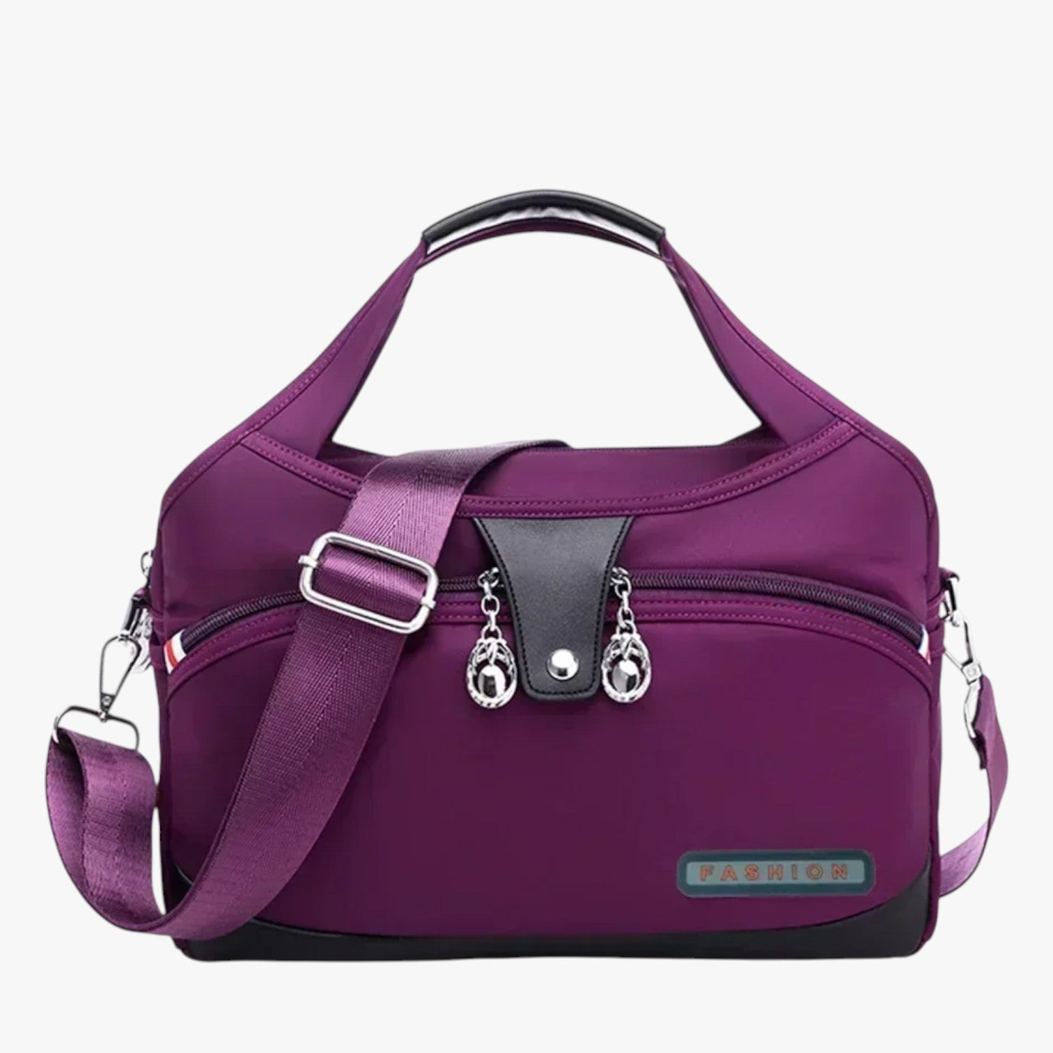Borsa a tracolla alla moda con spazio extra Donna - Porpora - alla bag Bags borsa borsa tracolla donna extra handbags moda spazio women bags Women's handbags - Concept Palermo