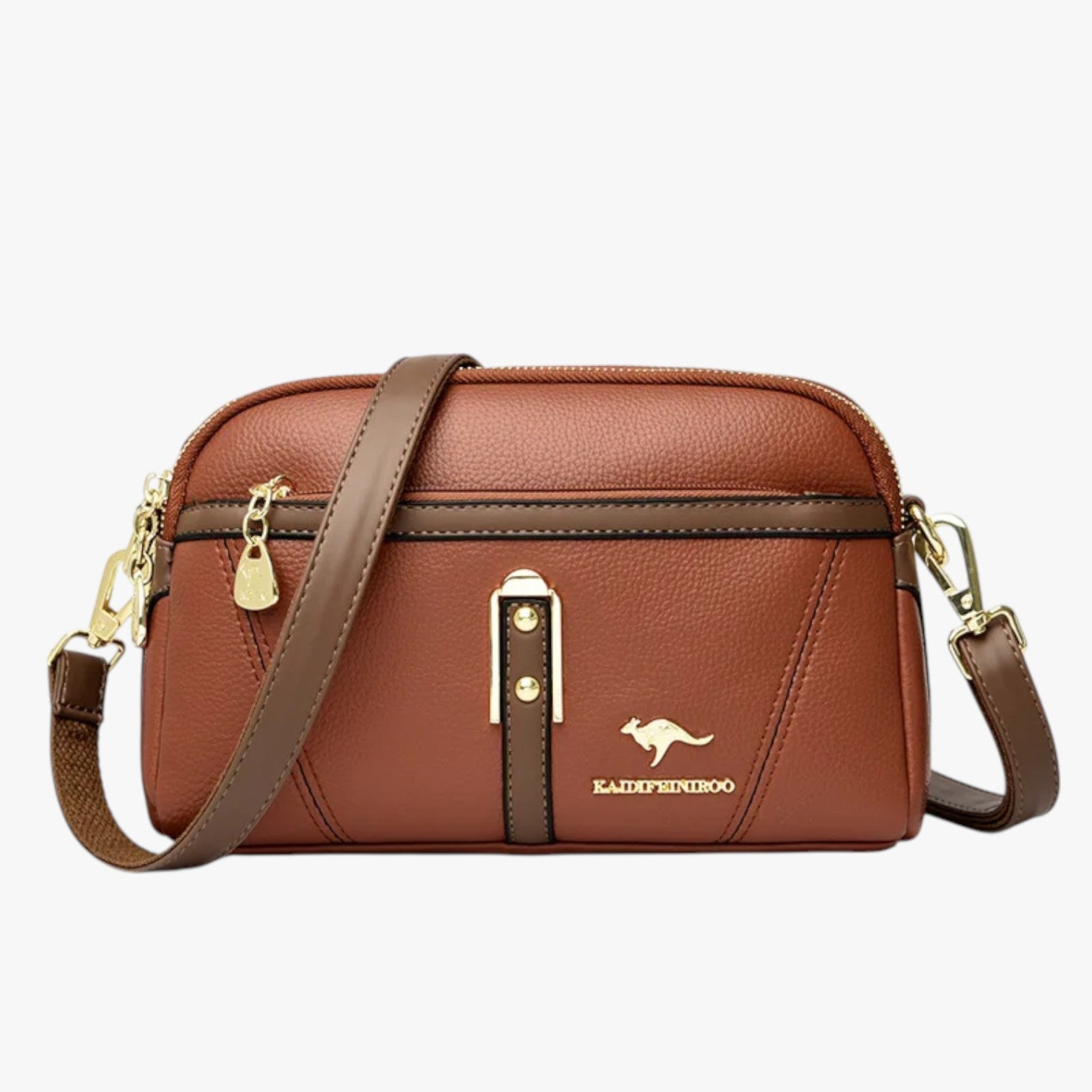 Borsa Donna Compatta in Pelle Nera, Chic e Pratica per Estate 2025 - Giallo - Bags borsa borsa donna chic compatta donna estate handbags pratica women bags Women's handbags - Concept Palermo