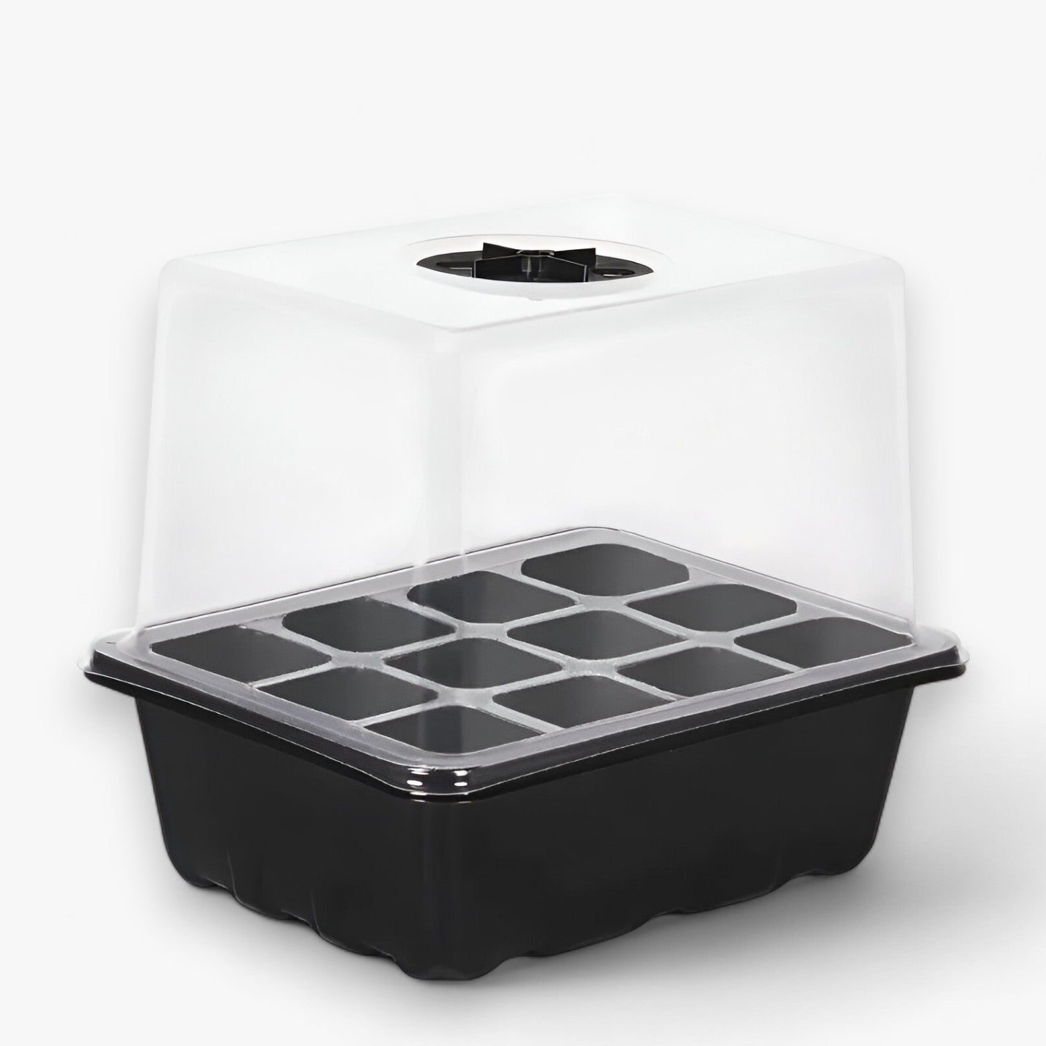Piastra di partenza con coperchio – per giardinaggio e coltivazione indoor - Nero - coltivazione coperchio giardinaggio home & garden home and garden indoor partenza piastra piastra partenza - Concept Palermo